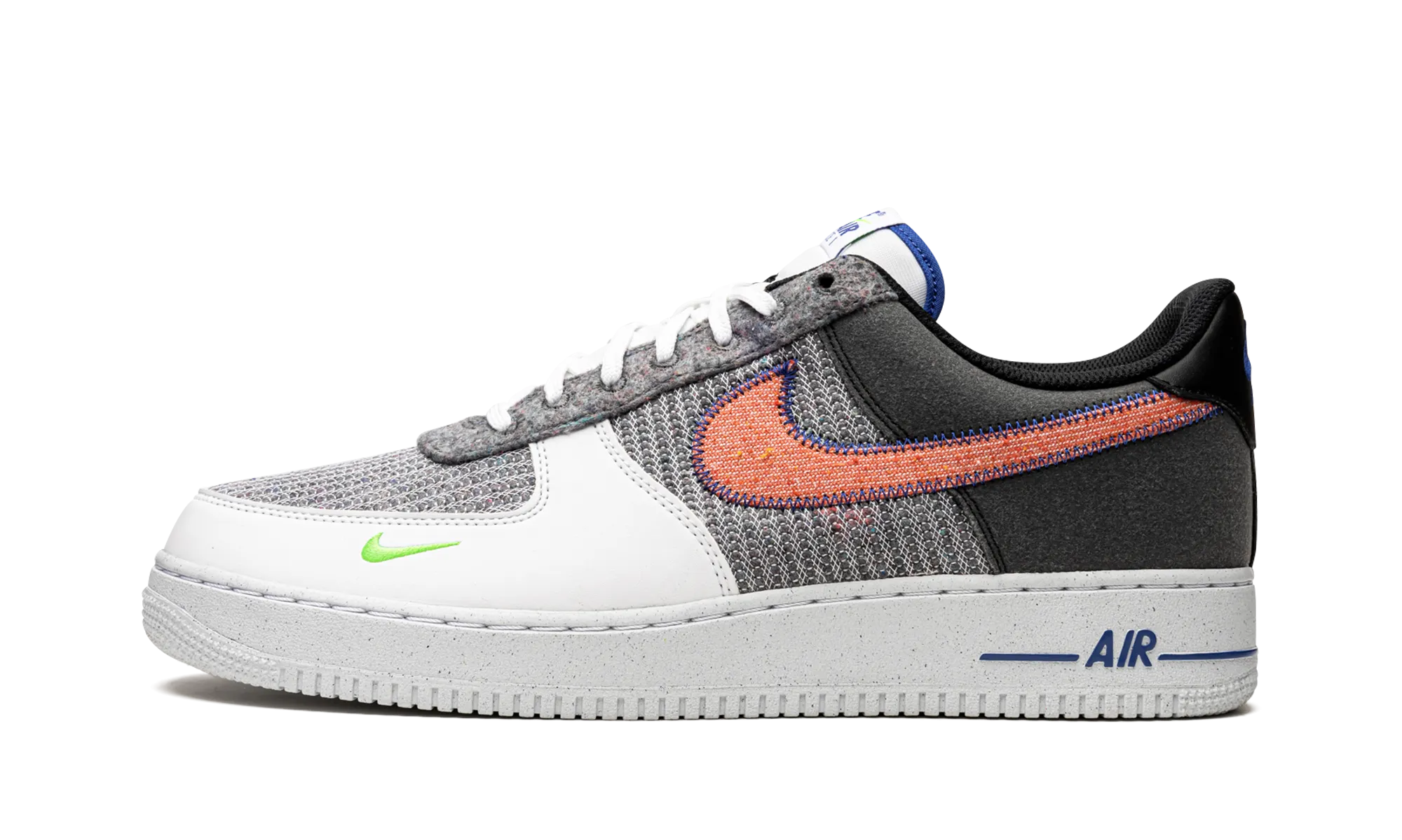 Air Force 1 07 "Recycled White" Skater Gear Fit Freestyle Ride Fit