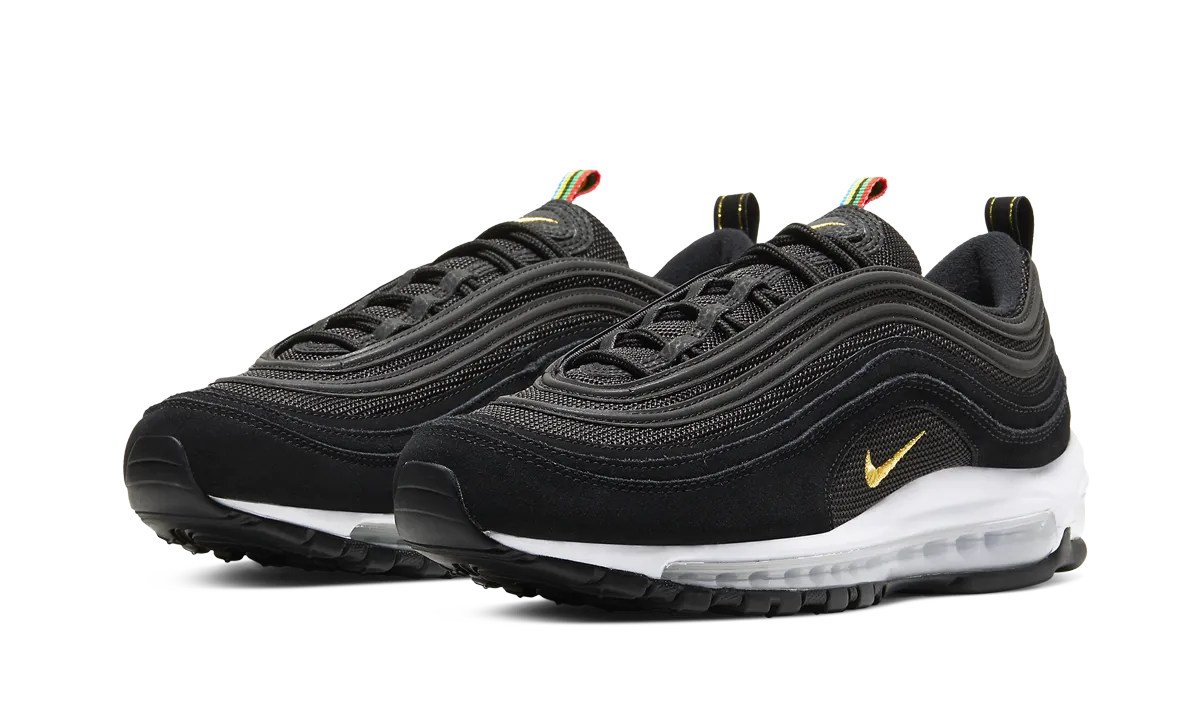 Air Max 97 "Olympic Rings Pack - Black" Shock Resistant stackable shoes