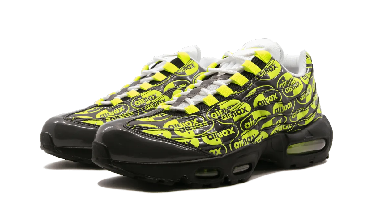 Air Max 95 PRM "Volt Logo" retro running gear maintain balance