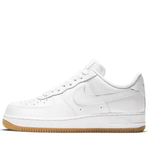 Nike Air Force 1 '07 - White/Gum Light Brown Multi Density Foam