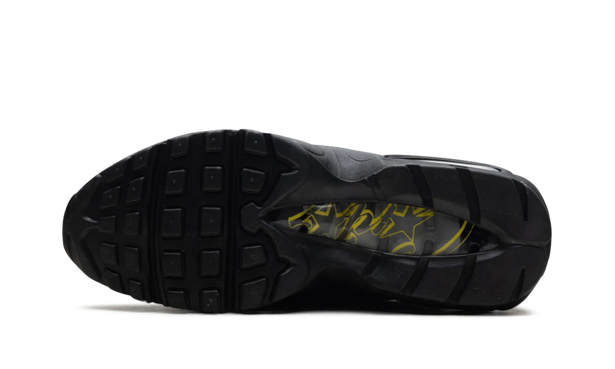 anti - fatigue shoes urban - running Air Max 95 "Corteiz - Honey Black"