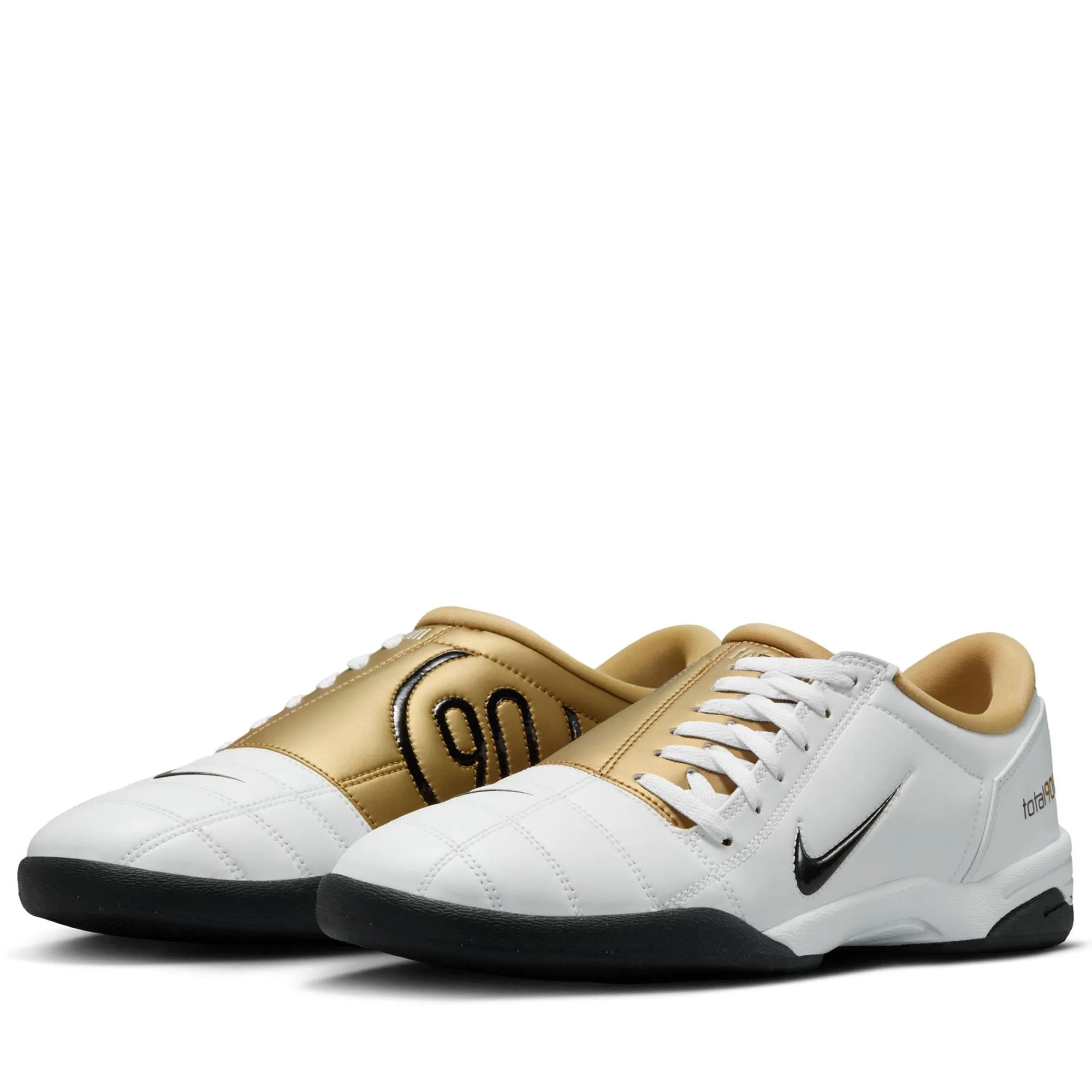 Layered Cushioning System Sophisticated piece Nike T90 SP - White/Metallic Gold
