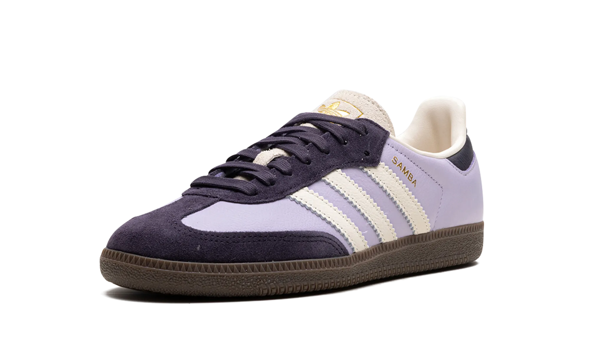 Samba OG WMNS "Silver Dawn Aurora Black" Casual Mood