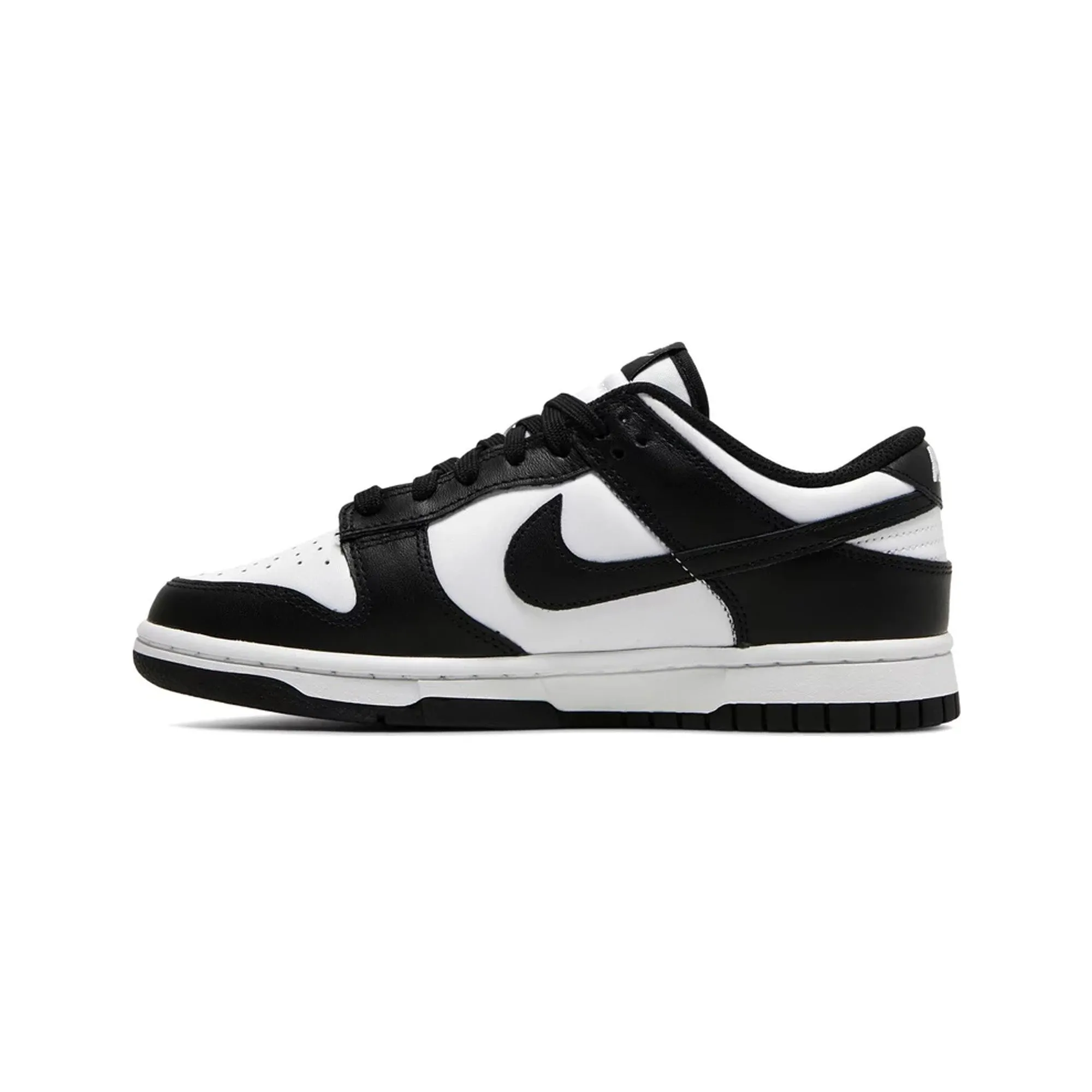 Adjustable lacing Ultra Flex Grooves Nike Dunk Low By PUSHAS 'Panda' Women's (2022)