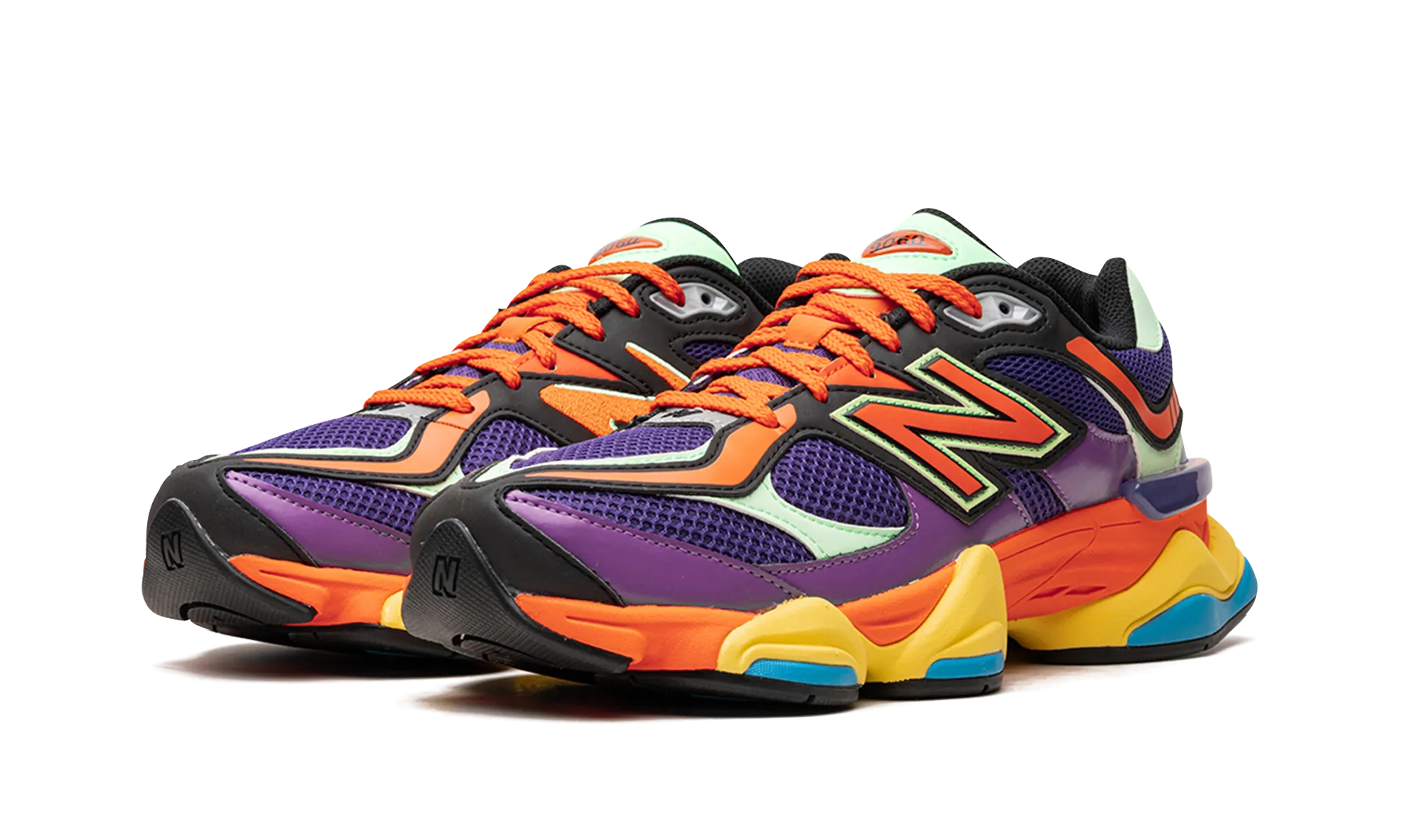 reduced fatigue diabetic running shoes 9060 "Prism Purple"