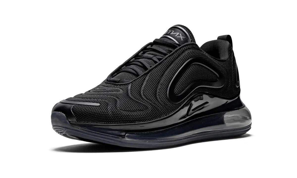 Air Max 720 GS "Triple Black" casual running shoe usage