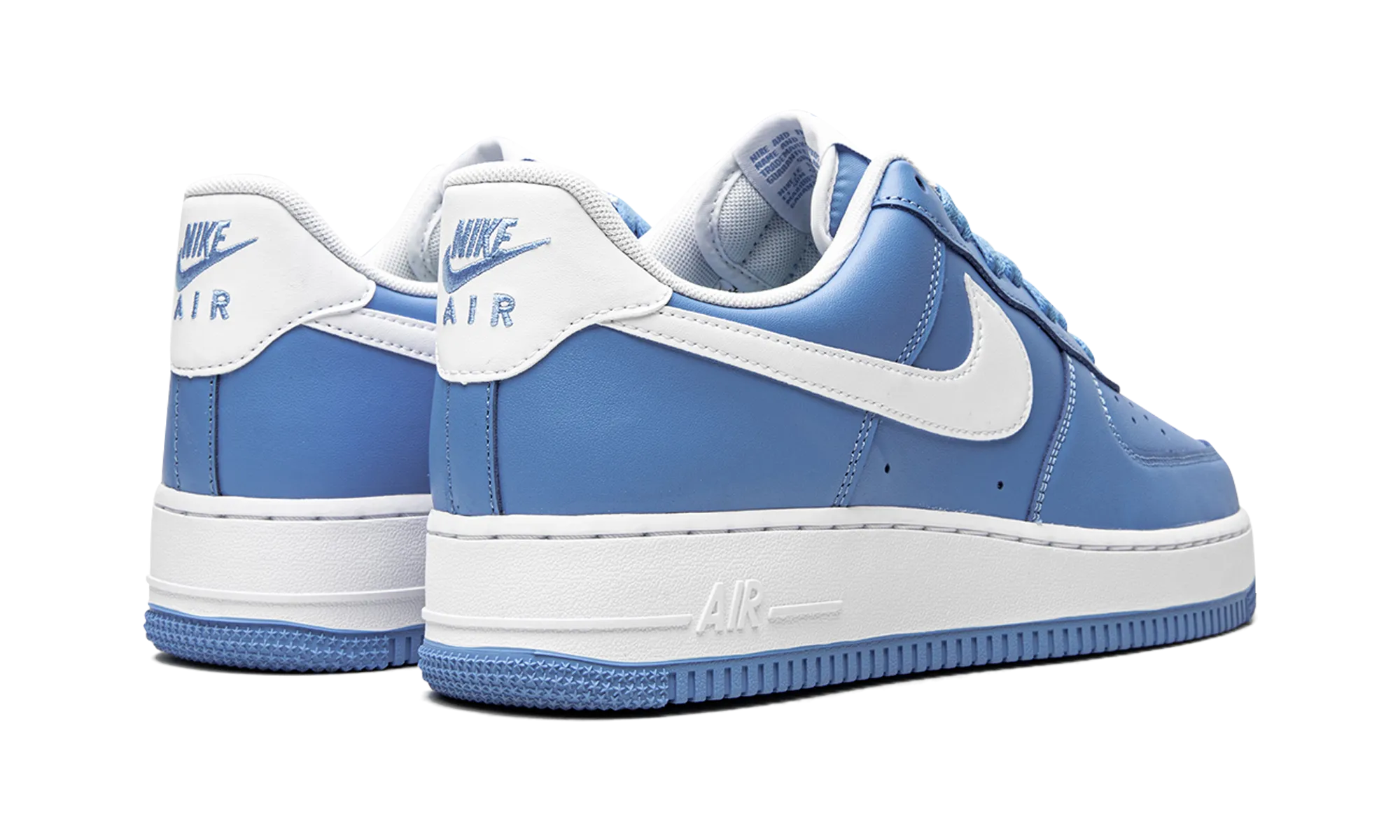AIR FORCE 1 '07 "UNC" Street Vibe Sturdy Construction