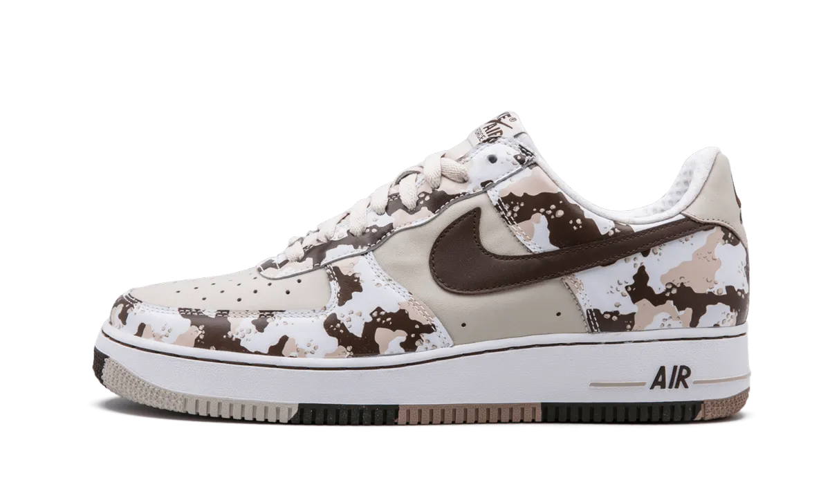 Luxury Step Skate Step Ready Air Force 1 Premium "Desert Chip Camo"