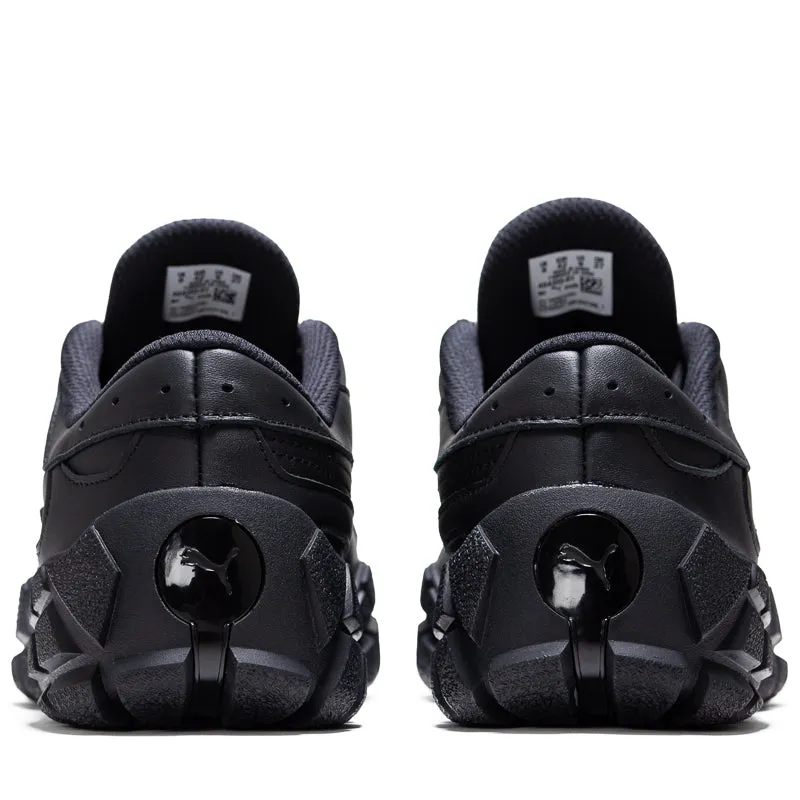 Hexagonal Tread Pattern Elastic Bands Skepta x Puma Skope 'Back to School' - Black