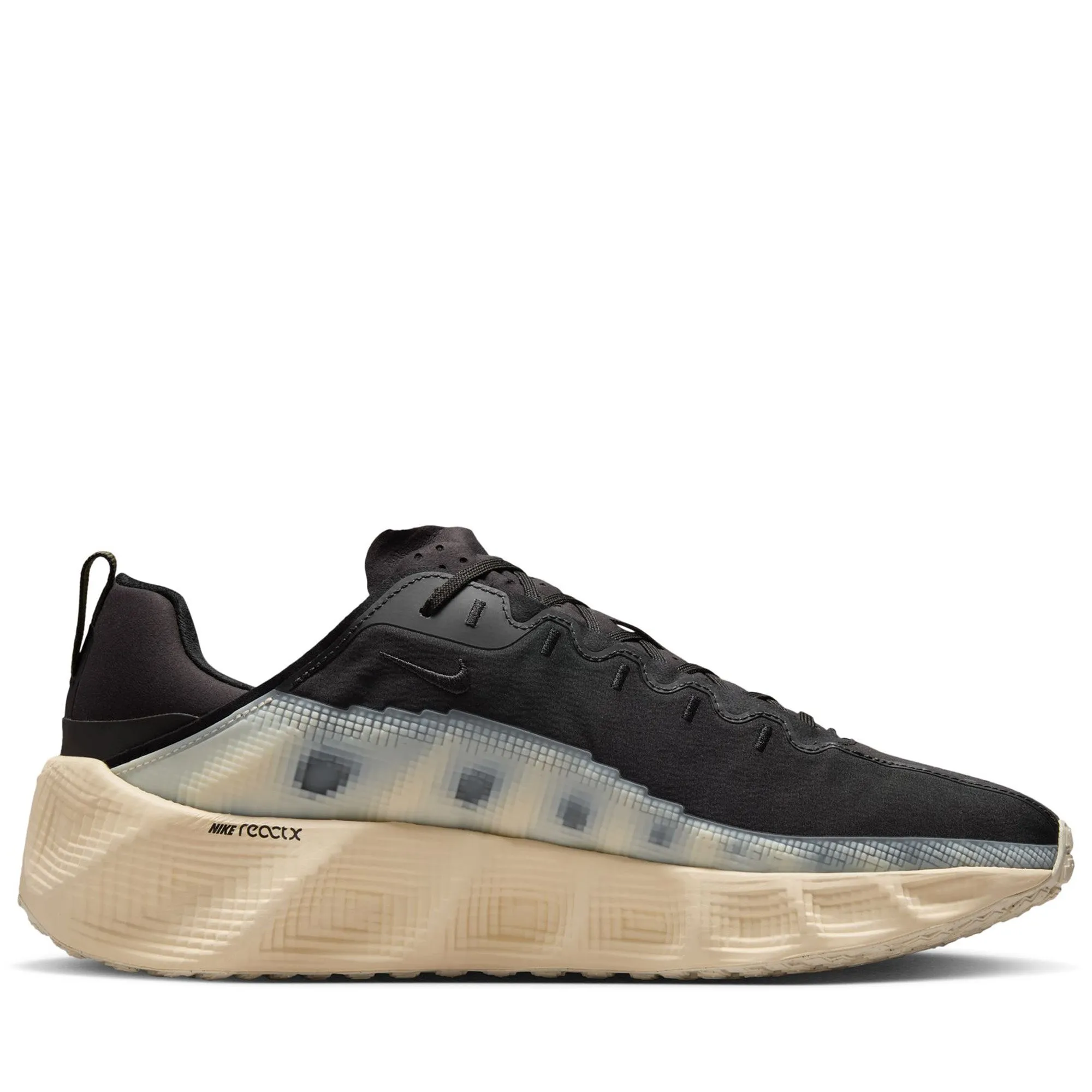Thermoplastic Heel Support Knit Upper Material Nike Ava Rover - Black/Anthracite