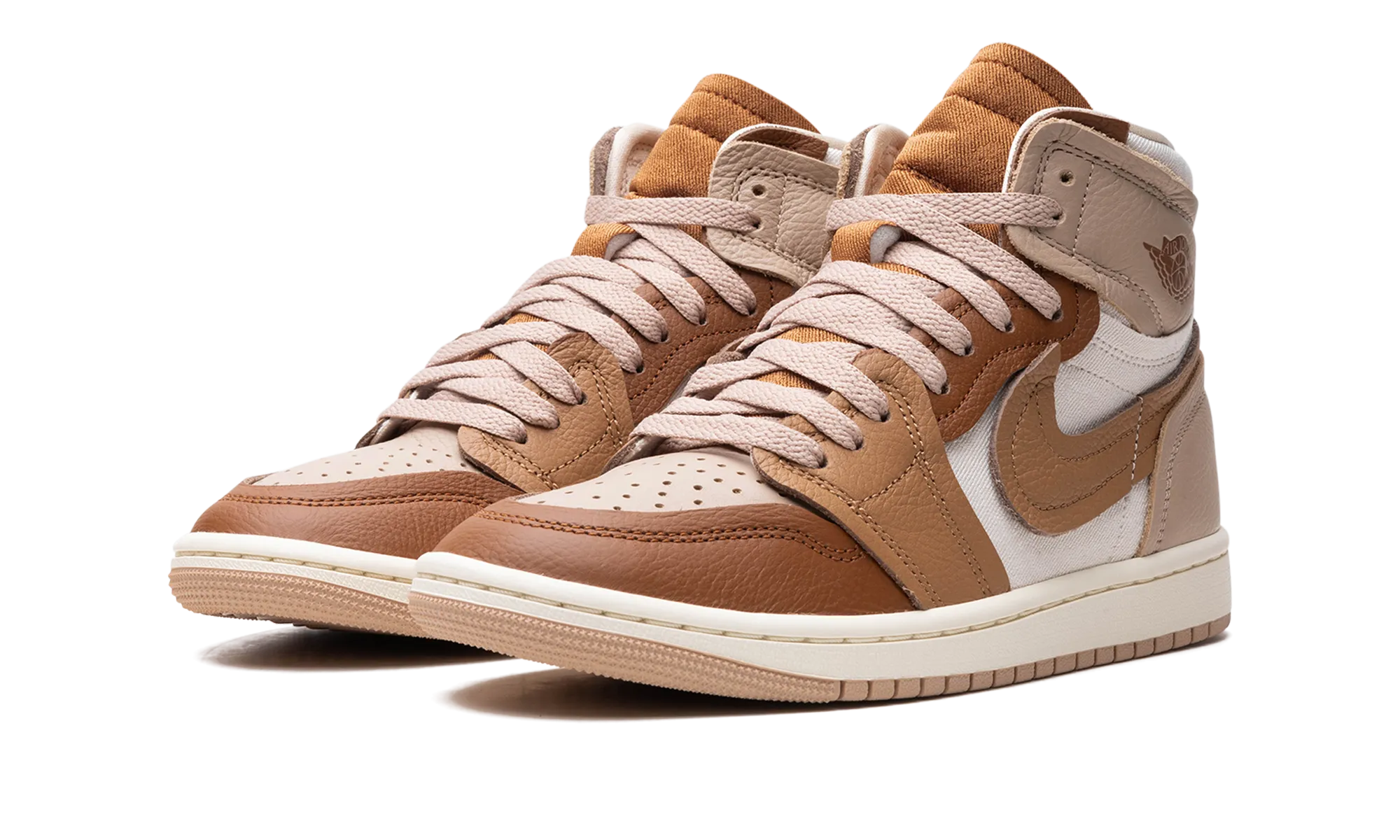 AIR JORDAN 1 HIGH MM WMNS "Legend Medium Brown" Low Collar Design