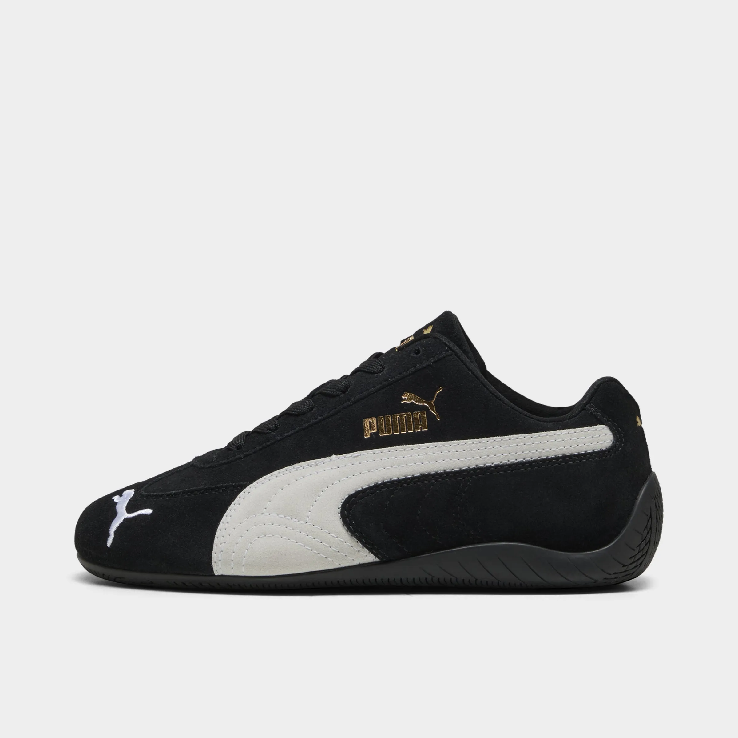 PUMA Juniors' Speedcat Black / White Comfy Layers