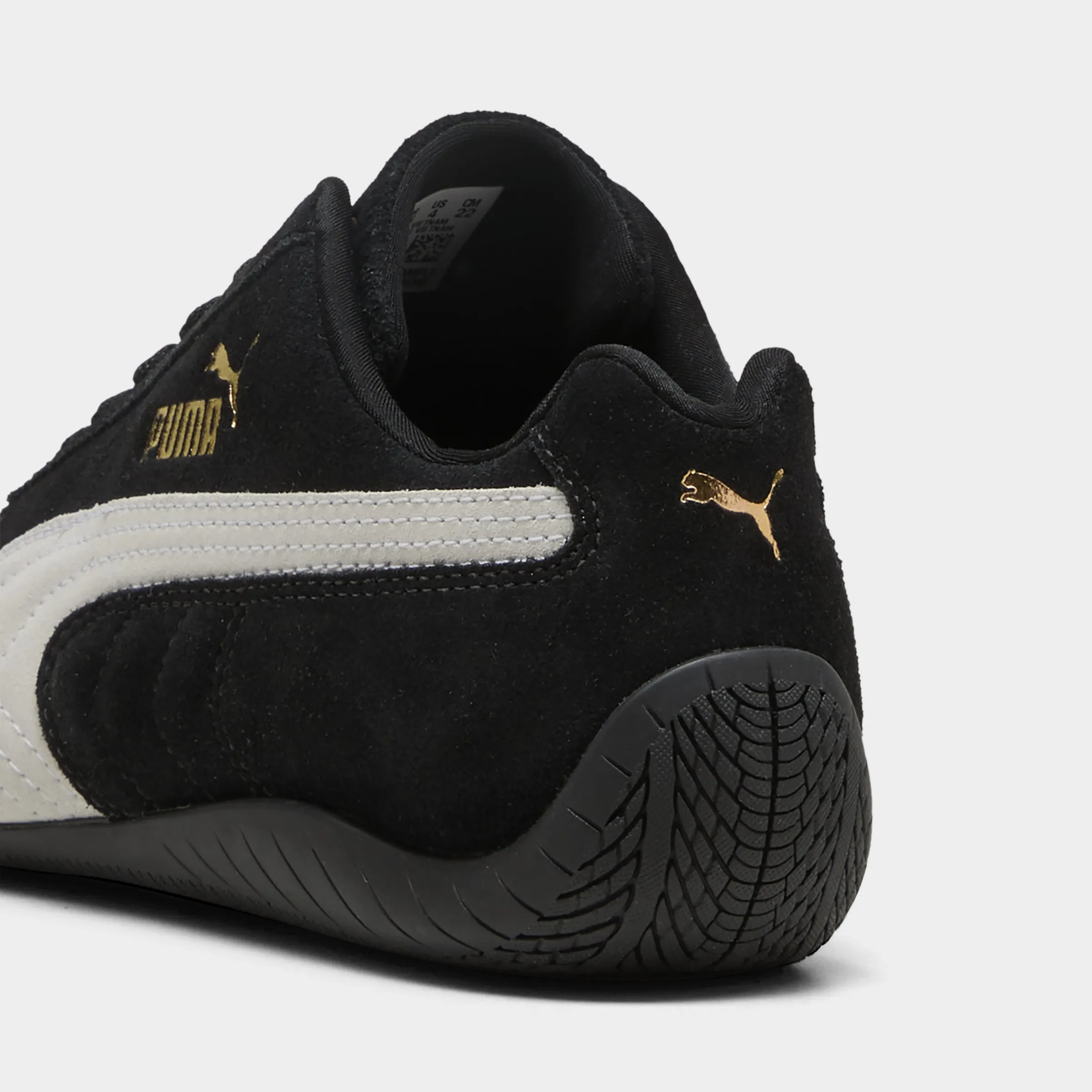 Daily Outfit Plain Step PUMA Juniors' Speedcat Black / White