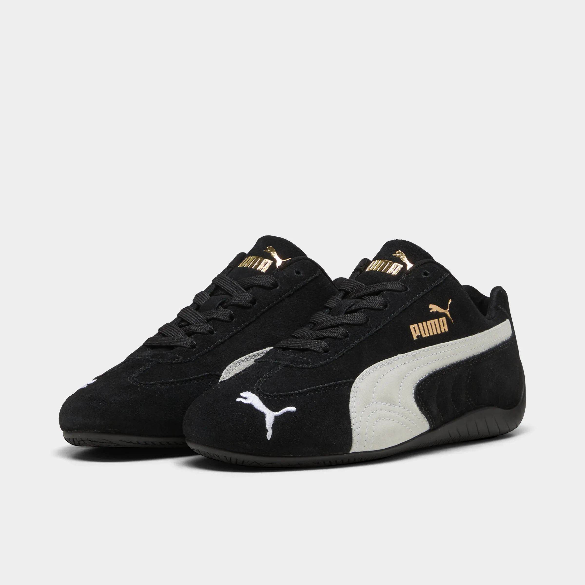 PUMA Juniors' Speedcat Black / White Feet Wellness