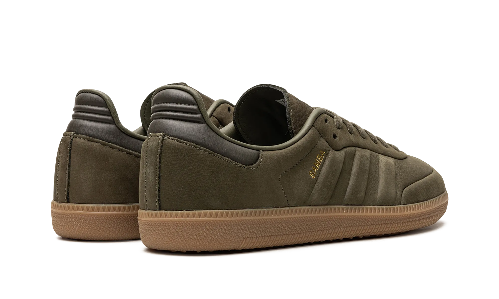 Adidas Samba "Olive Strata Gum" Night Hike Warm Step