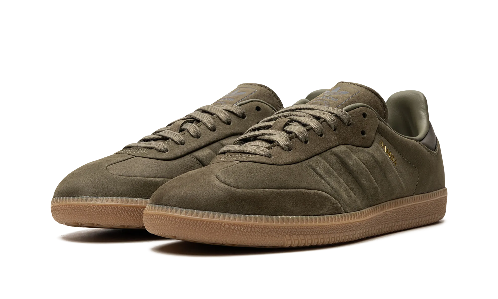 Chill Moment Adidas Samba "Olive Strata Gum"