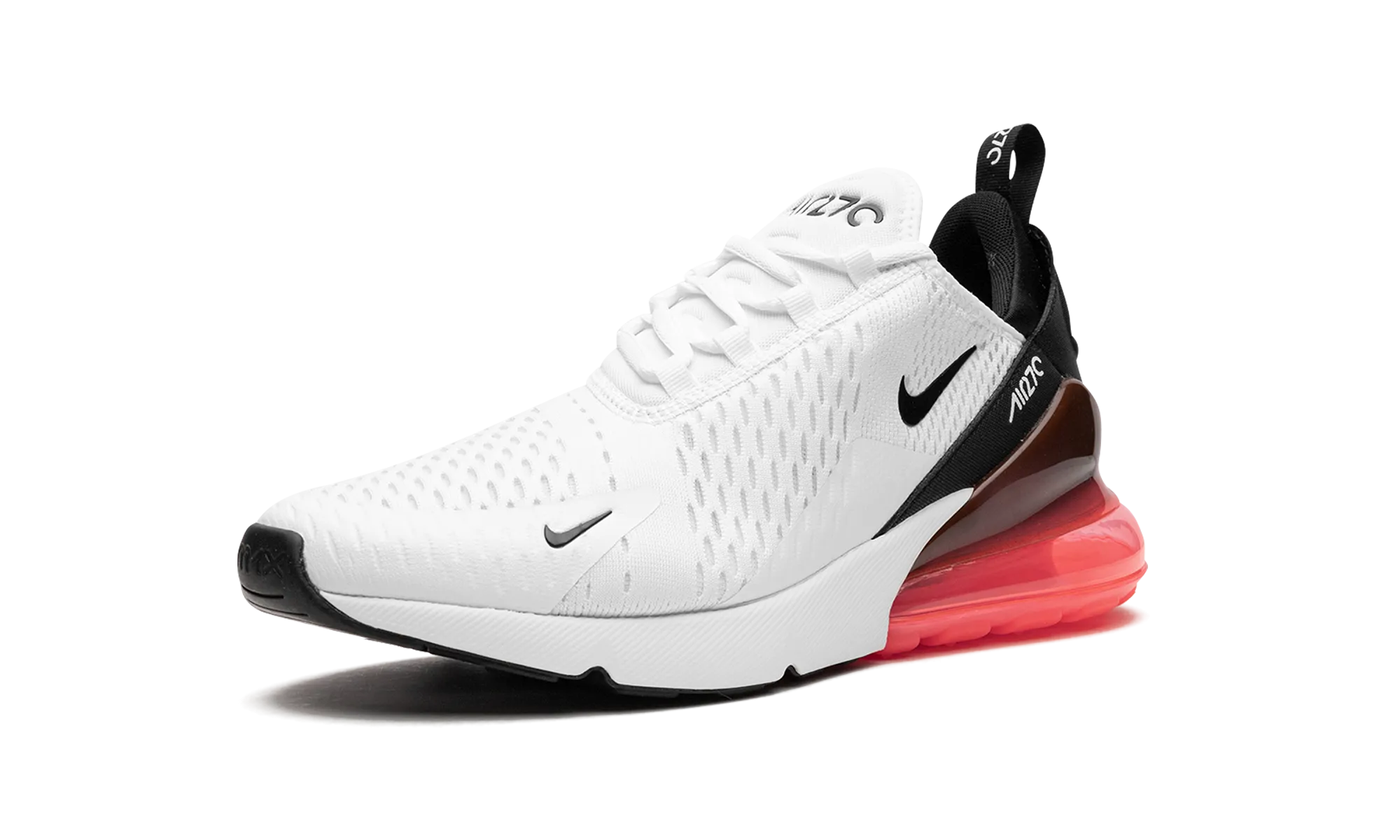 embroidered - finish - design shoes footwork Air Max 270 "White Hot Punch"