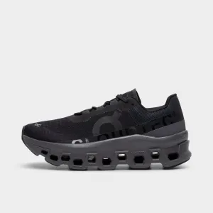 On Women's Cloudmonster Black / Magnet High Arch