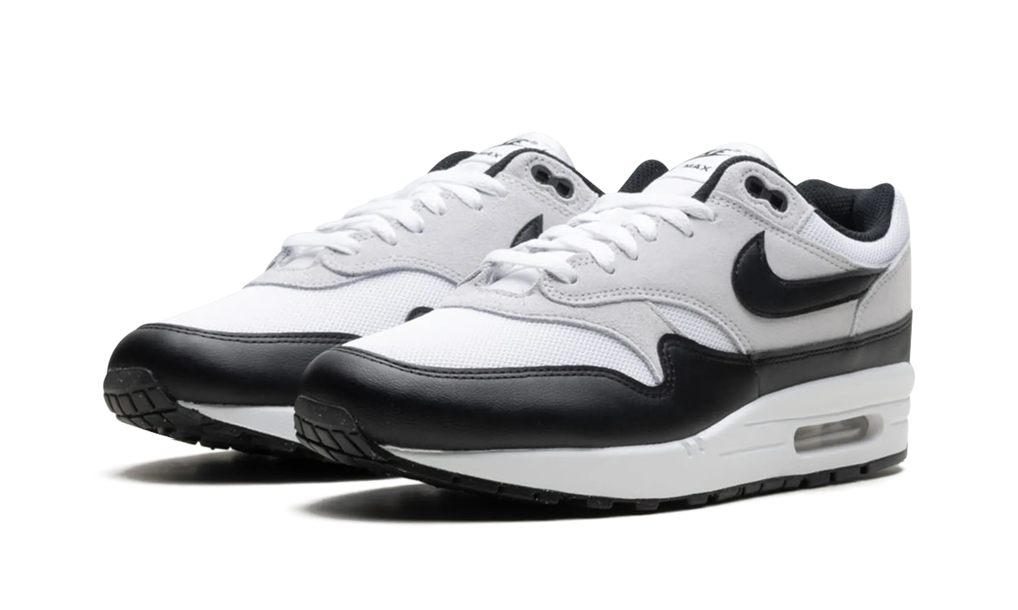 Flexible Construction Air Max 1 Essential "White Pure Platinum Black"