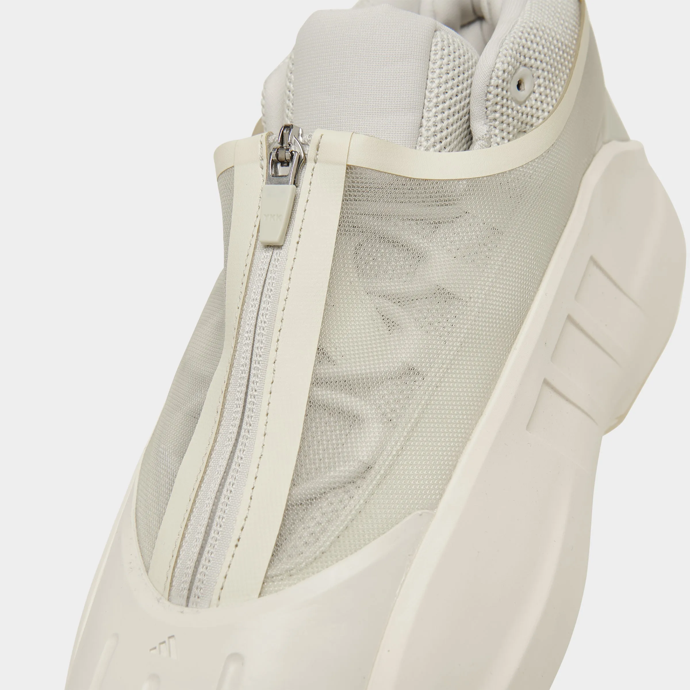 adidas Crazy IIInfinity Grey / White - White Anti Slip Outsole Classy stability