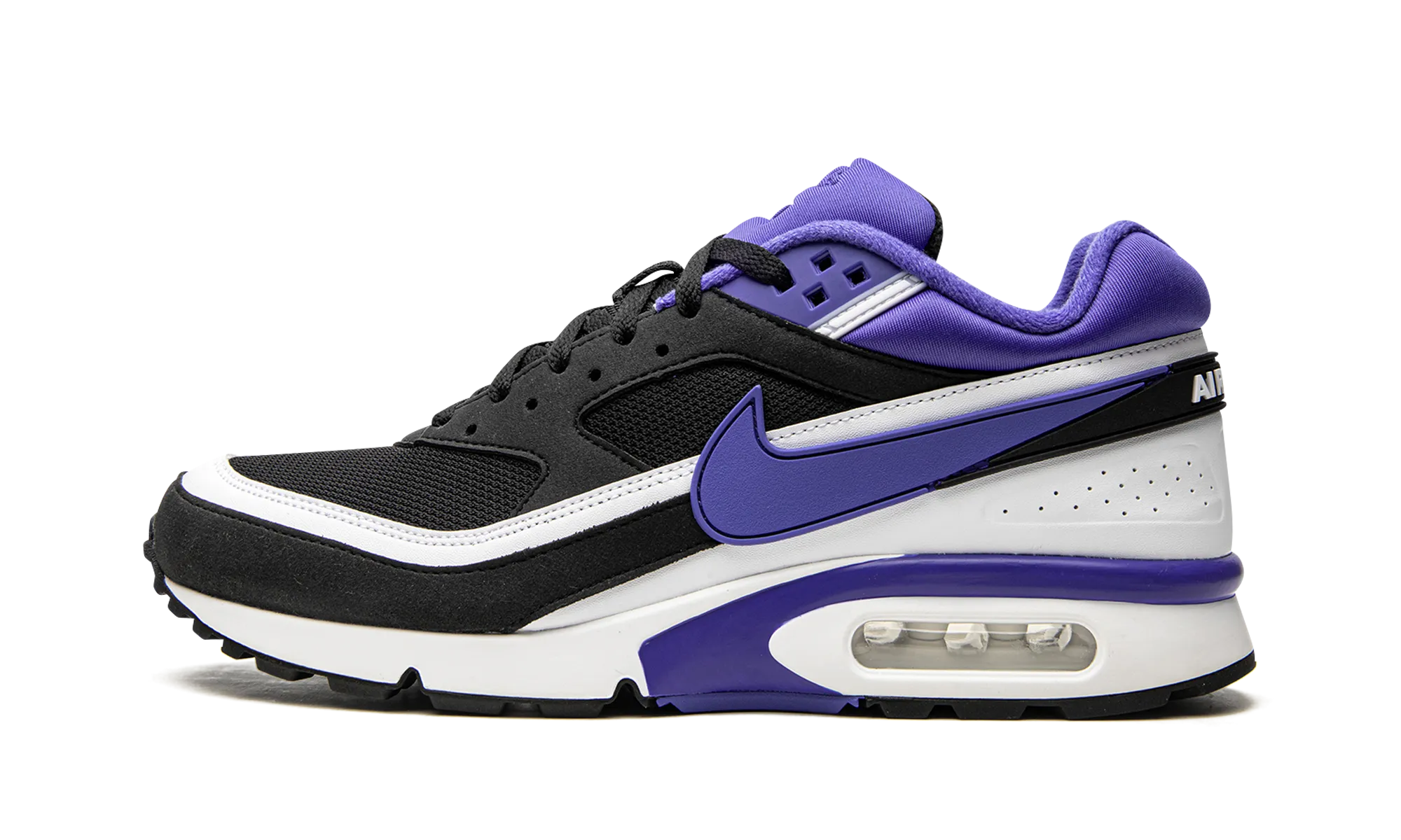 Air Max BW OG "Persian Violet (2021)" running in dry conditions weekend warrior