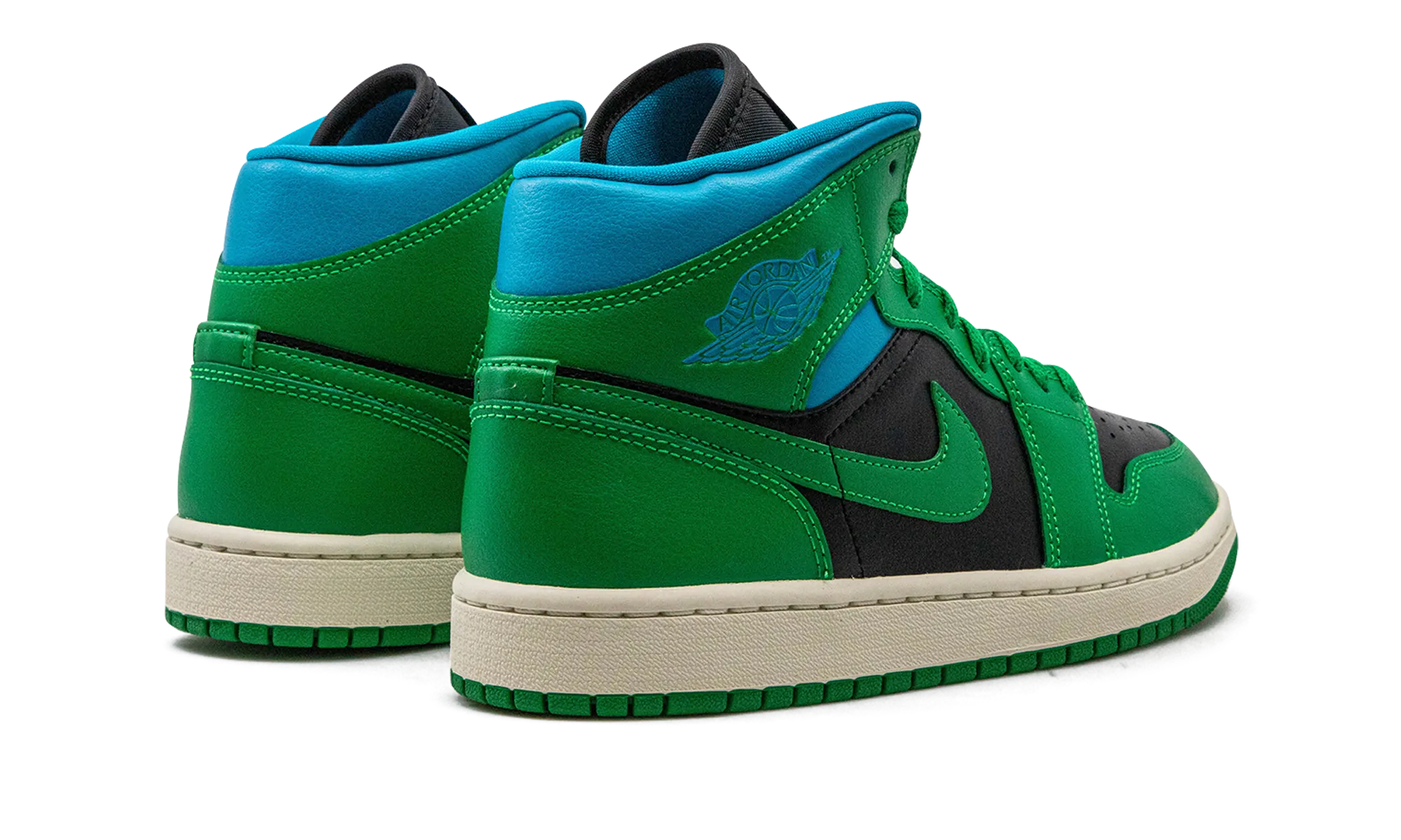 Signature grip Comfy Fit AIR JORDAN 1 MID WMNS "Lucky Green Aquatone"