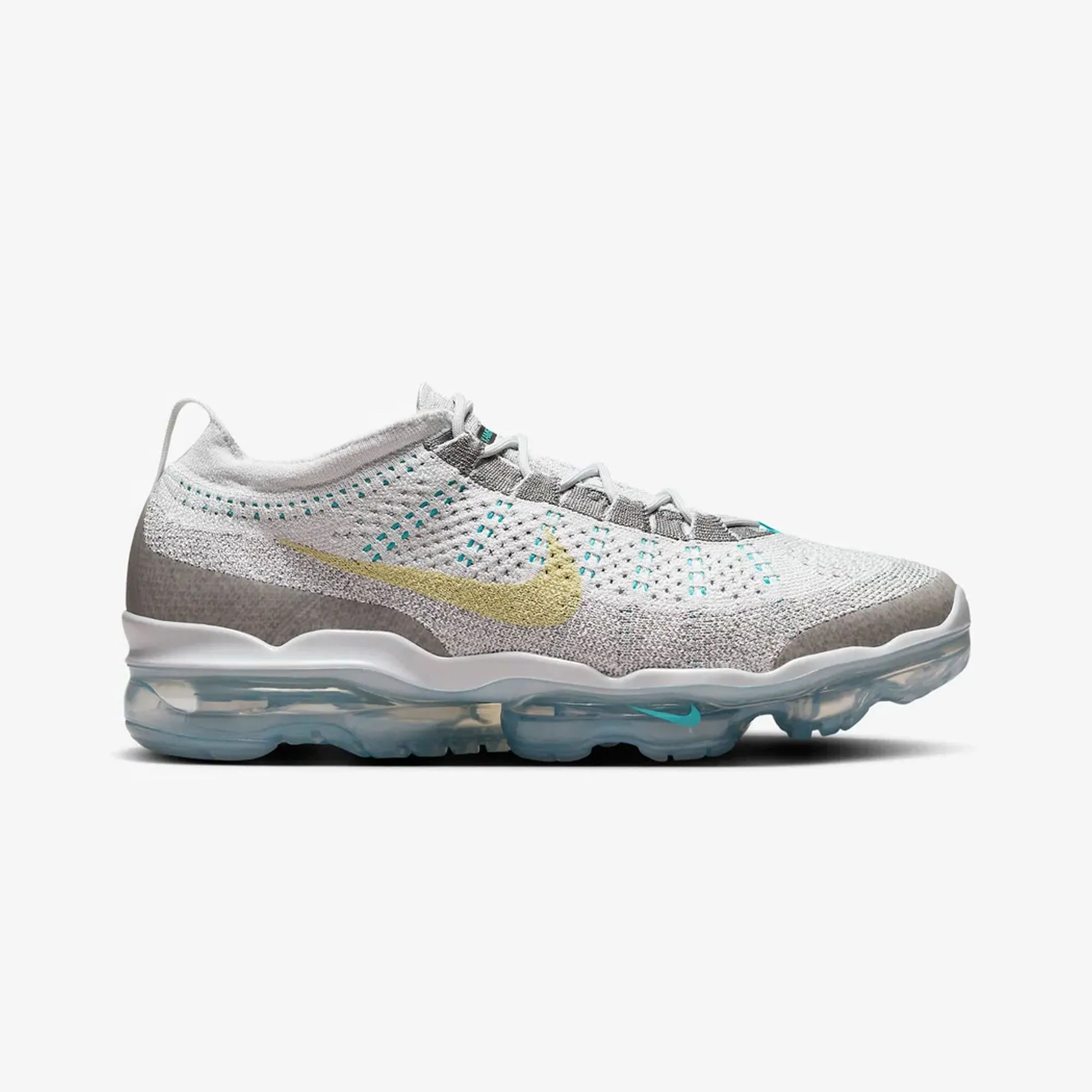 Foot Motion NIKE | AIR VAPORMAX 2023 FLYKNIT { PHOTON DUST/LIFE LIME-FLAT PEWTER