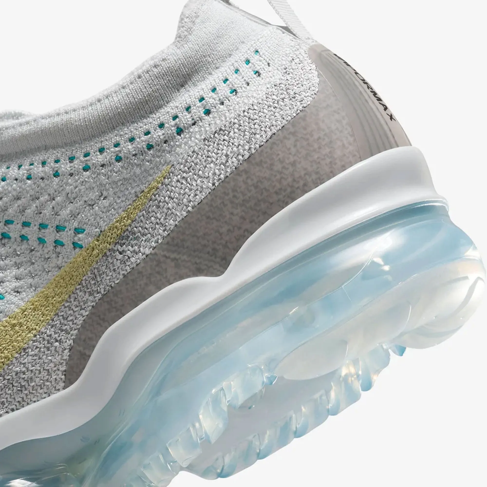 NIKE | AIR VAPORMAX 2023 FLYKNIT { PHOTON DUST/LIFE LIME-FLAT PEWTER Non Slip Tread