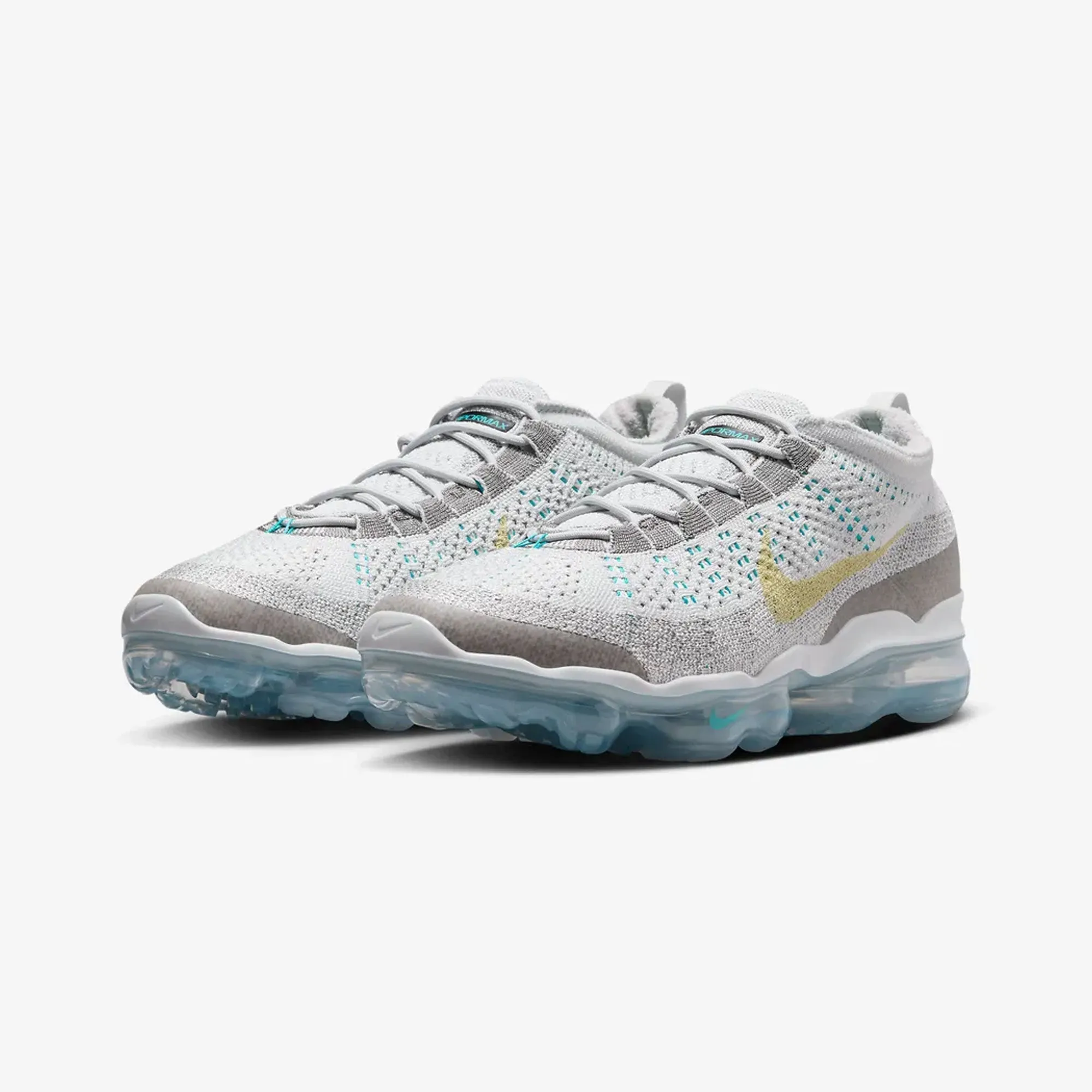 Ultra Cushioned Midsole Odor Resistant NIKE | AIR VAPORMAX 2023 FLYKNIT { PHOTON DUST/LIFE LIME-FLAT PEWTER