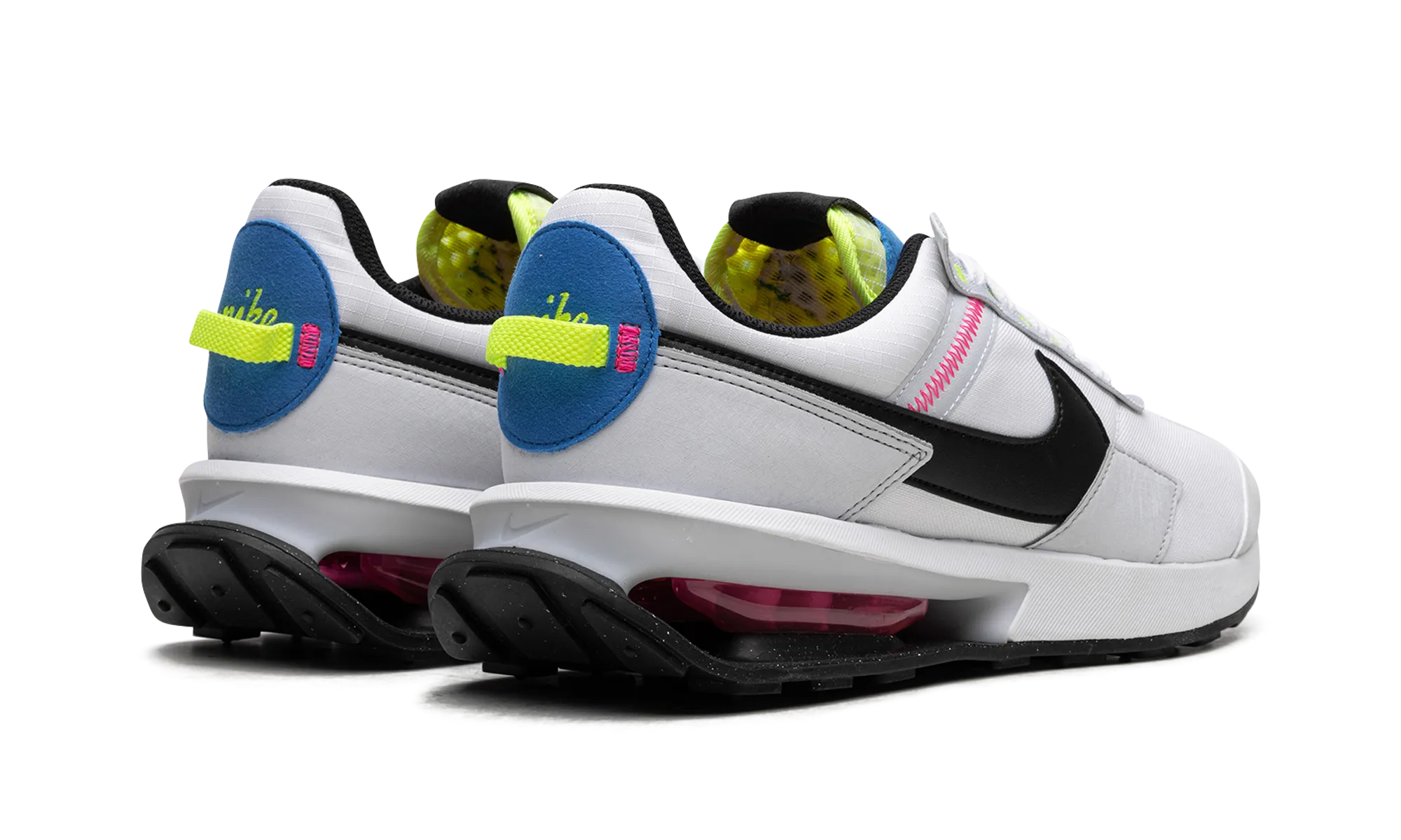 Air Max Pre-Day "White Pure Platinum Volt" interval - training running shoes