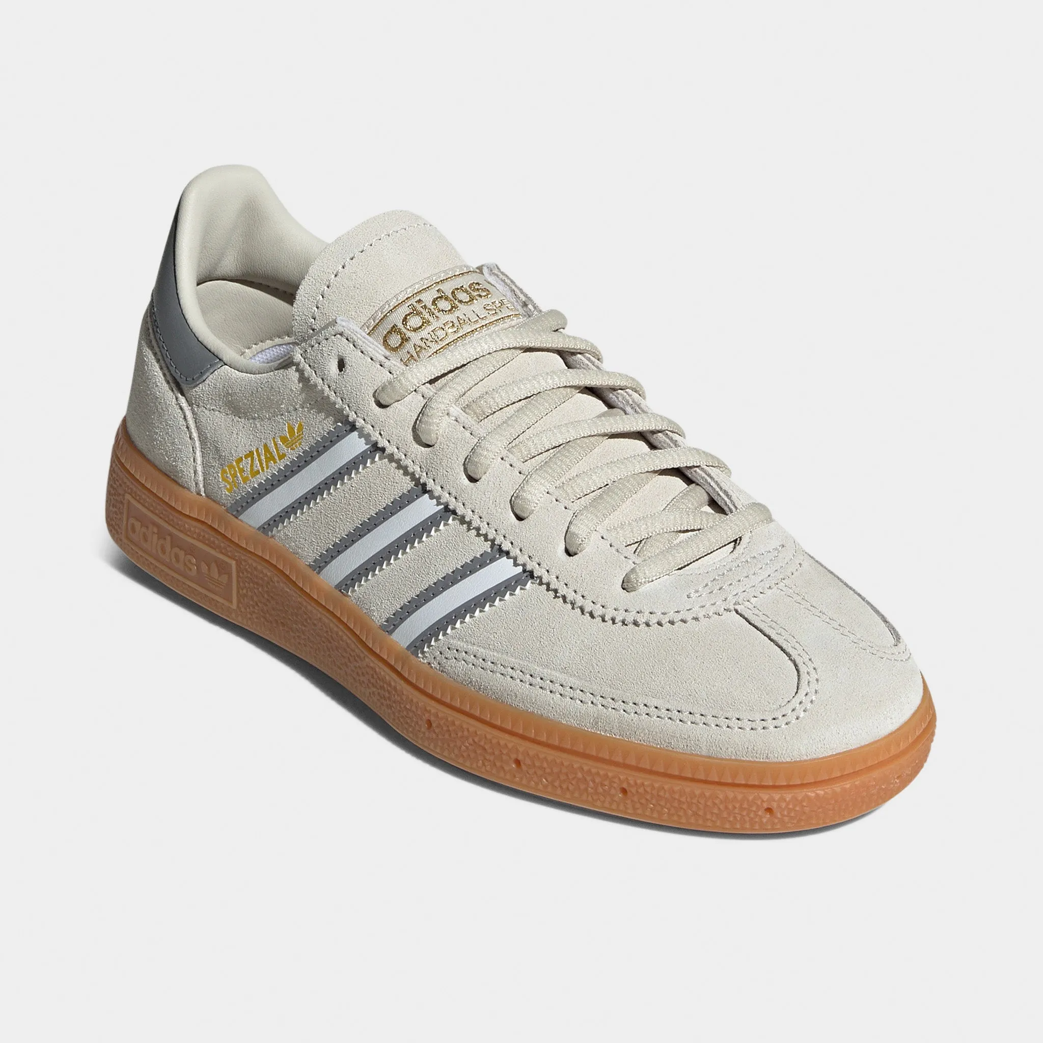 Adaptive Fit Lacing adidas Originals Juniors' Handball Spezial Alumina / White - Grey