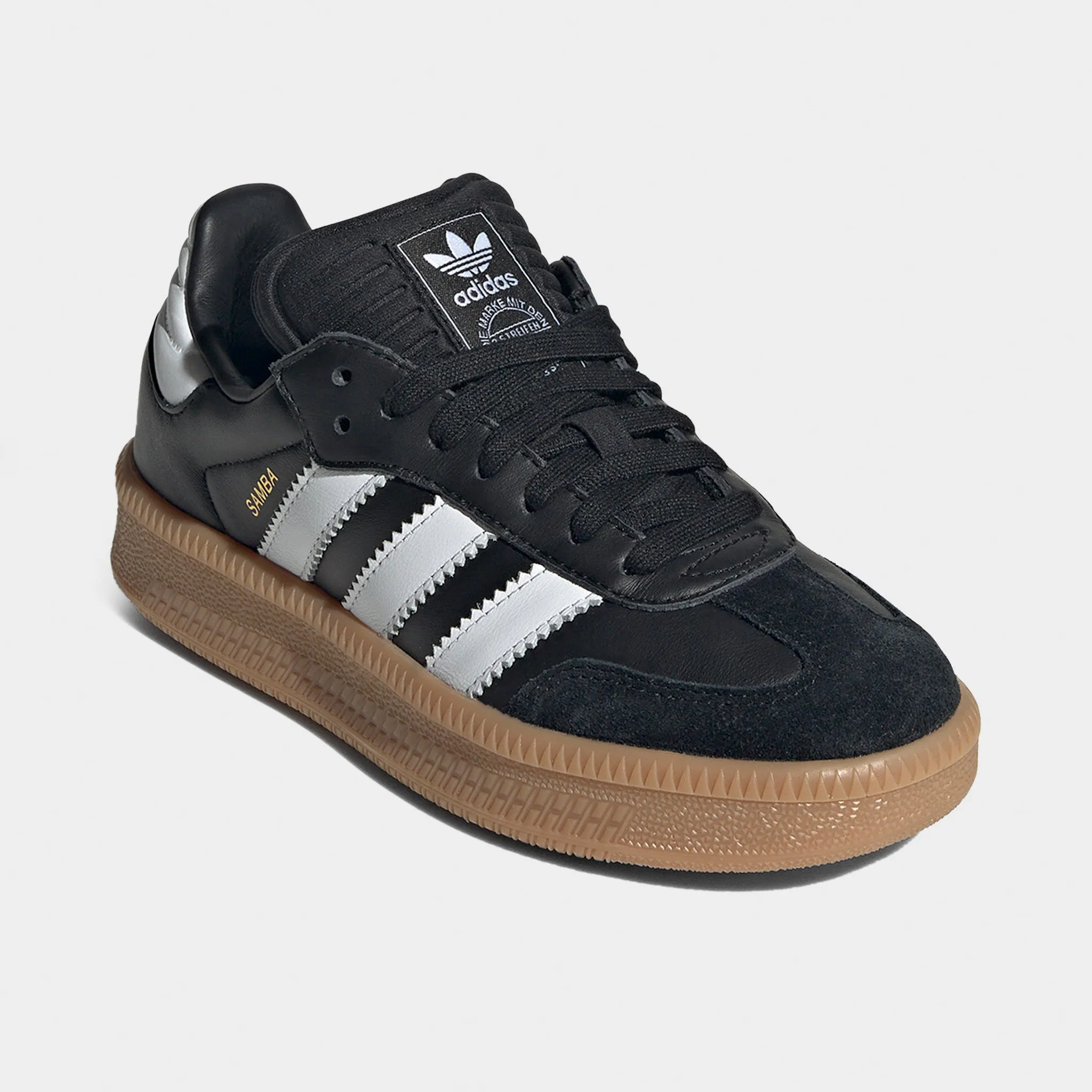 adidas Juniors' Samba XLG Core Black / Footwear White - Gum Everyday Travel Step Smooth