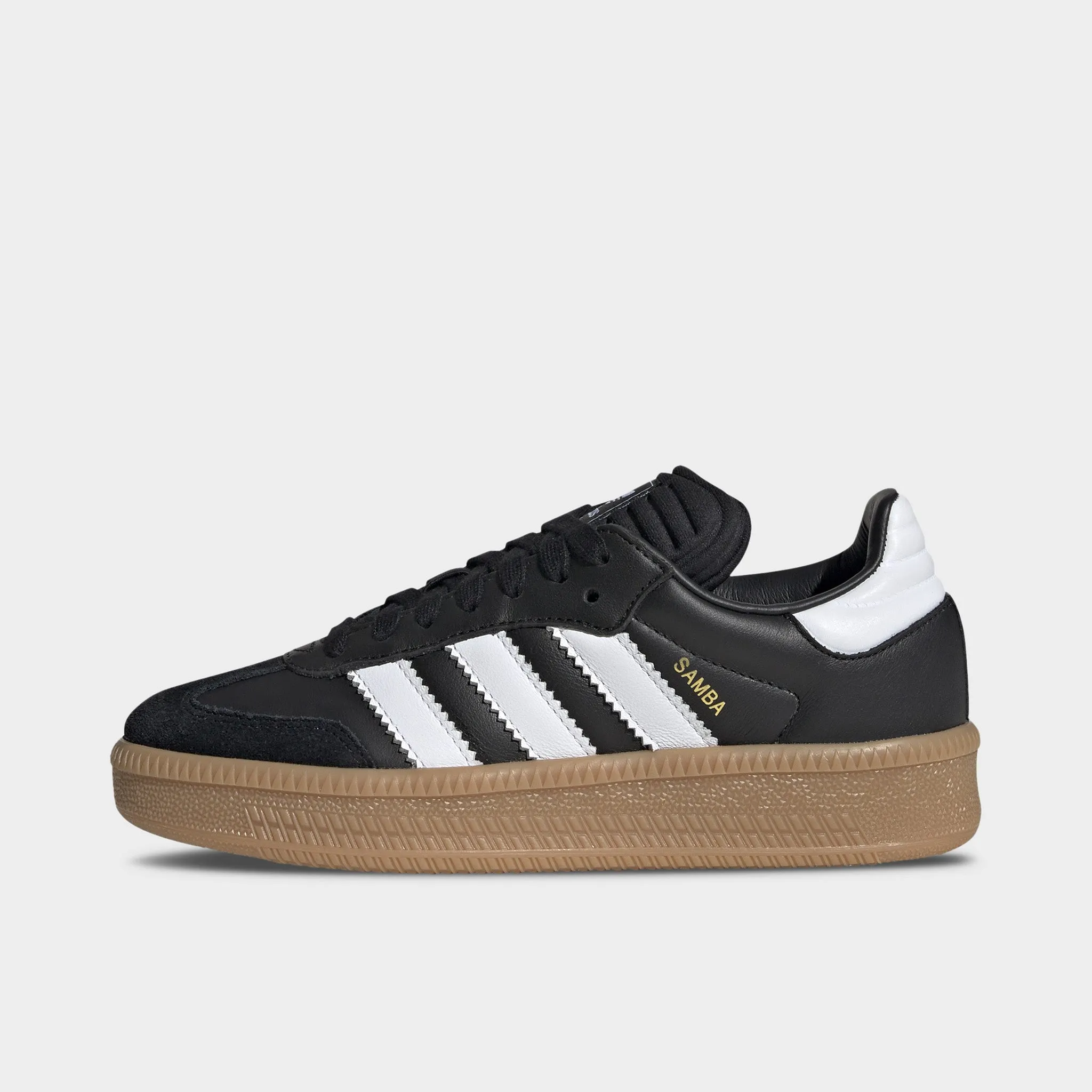 adidas Juniors' Samba XLG Core Black / Footwear White - Gum Performance Walk Comfort Fit Technology