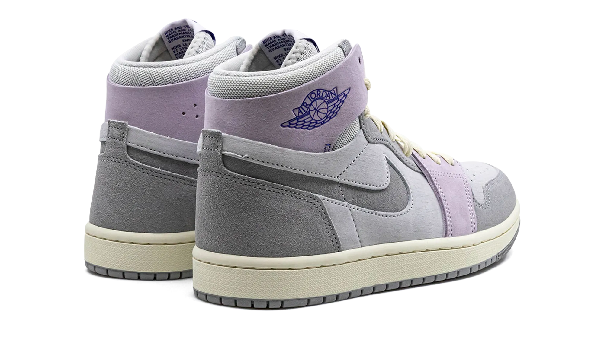 AIR JORDAN 1 ZOOM CMFT 2 WMNS "Barely Grape" High Rebound Midsole Shock Touch