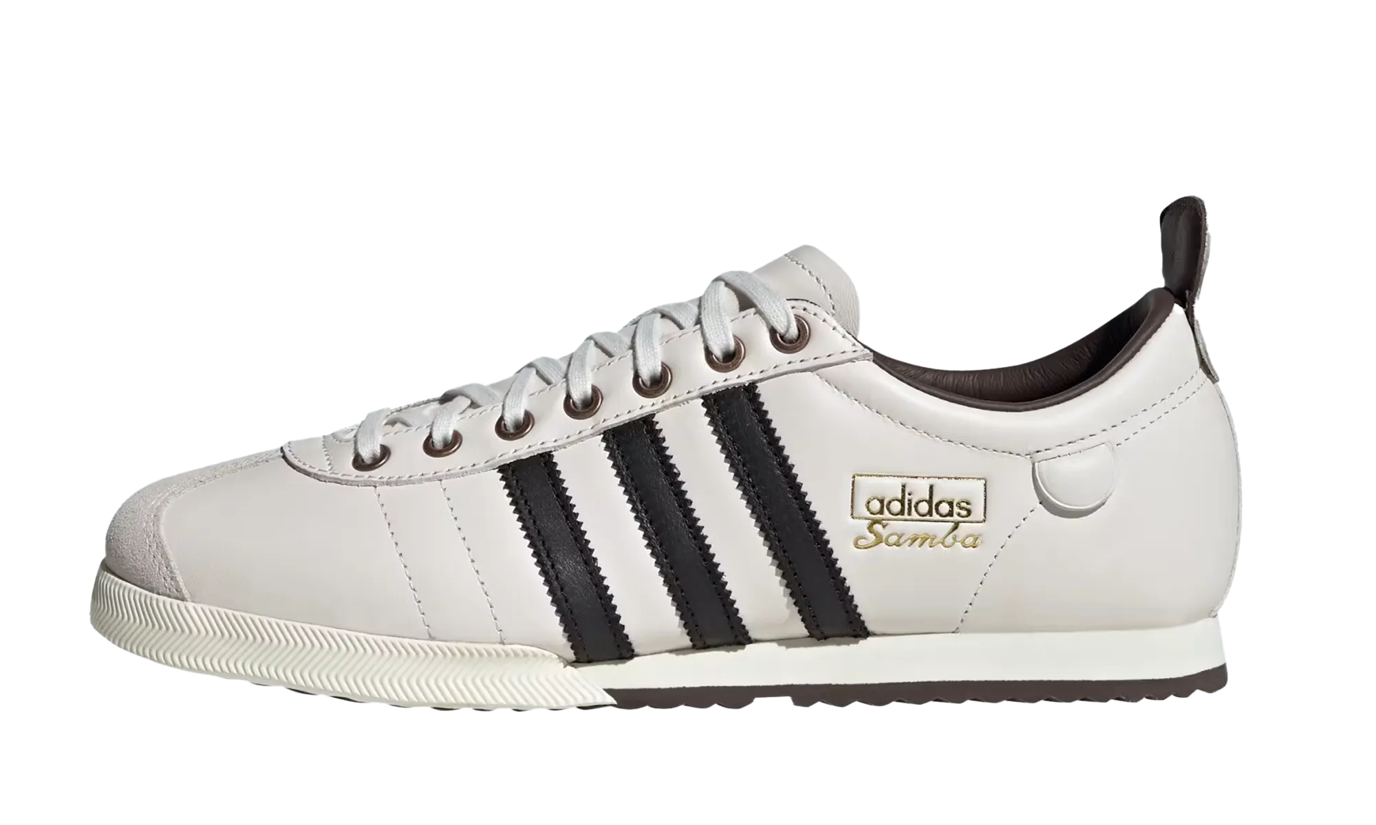 Relaxed Fit Shoes Open Mesh Samba 62 "Cloud White"
