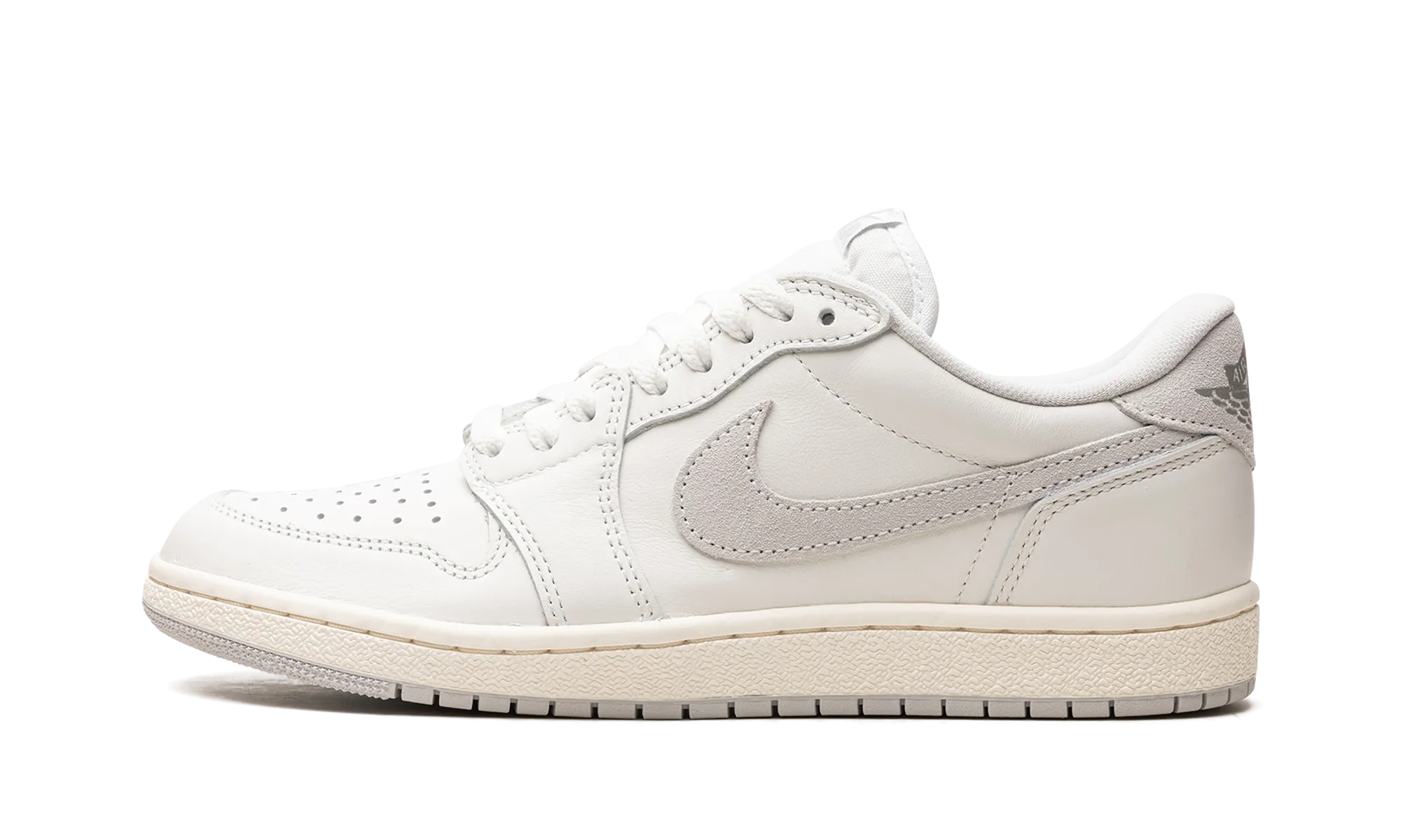Waffle Traction Outsole Air Jordan 1 Low 85 "Neutral Grey"