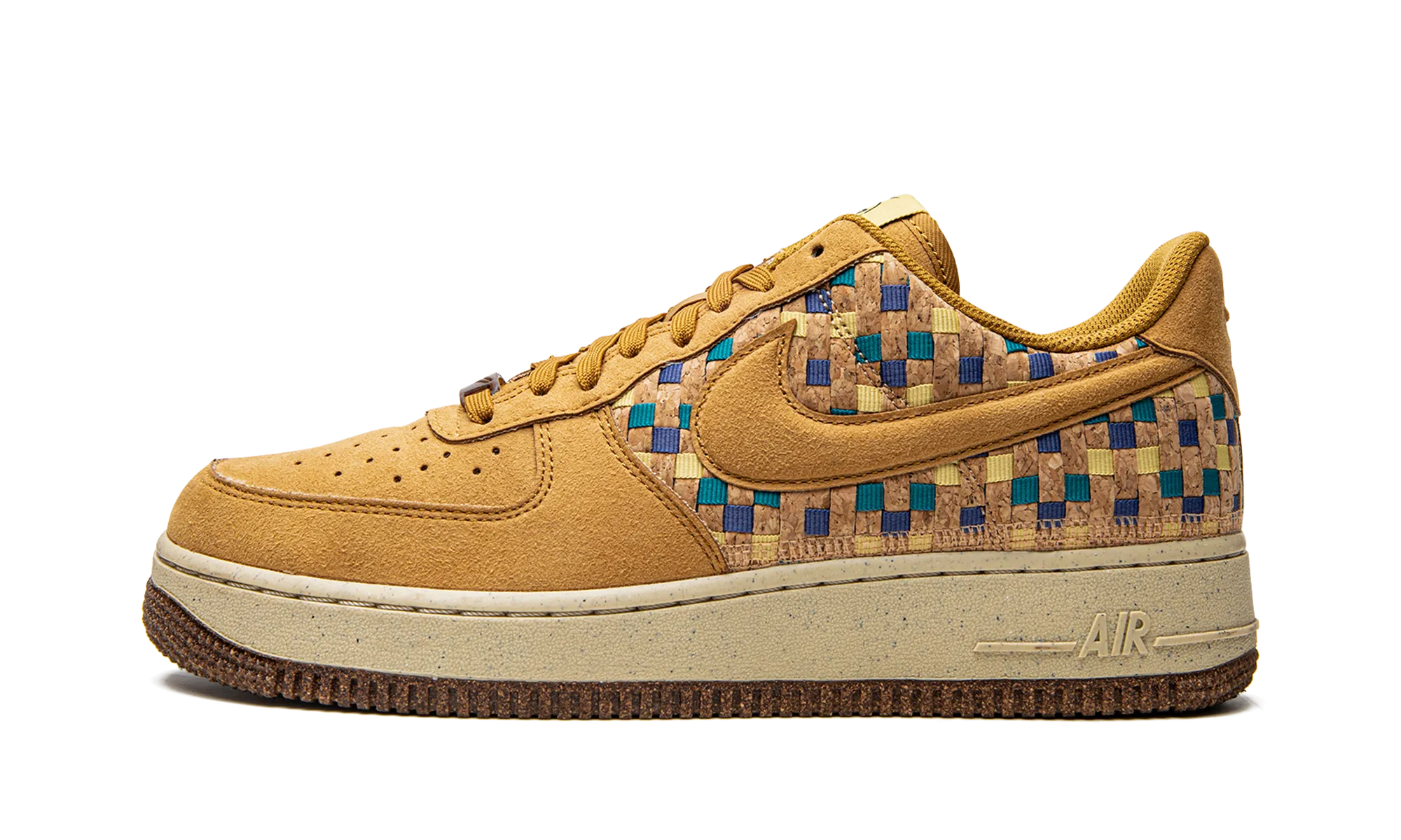 High Traction Rubber Air Force 1 Low N7 "Woven Cork"