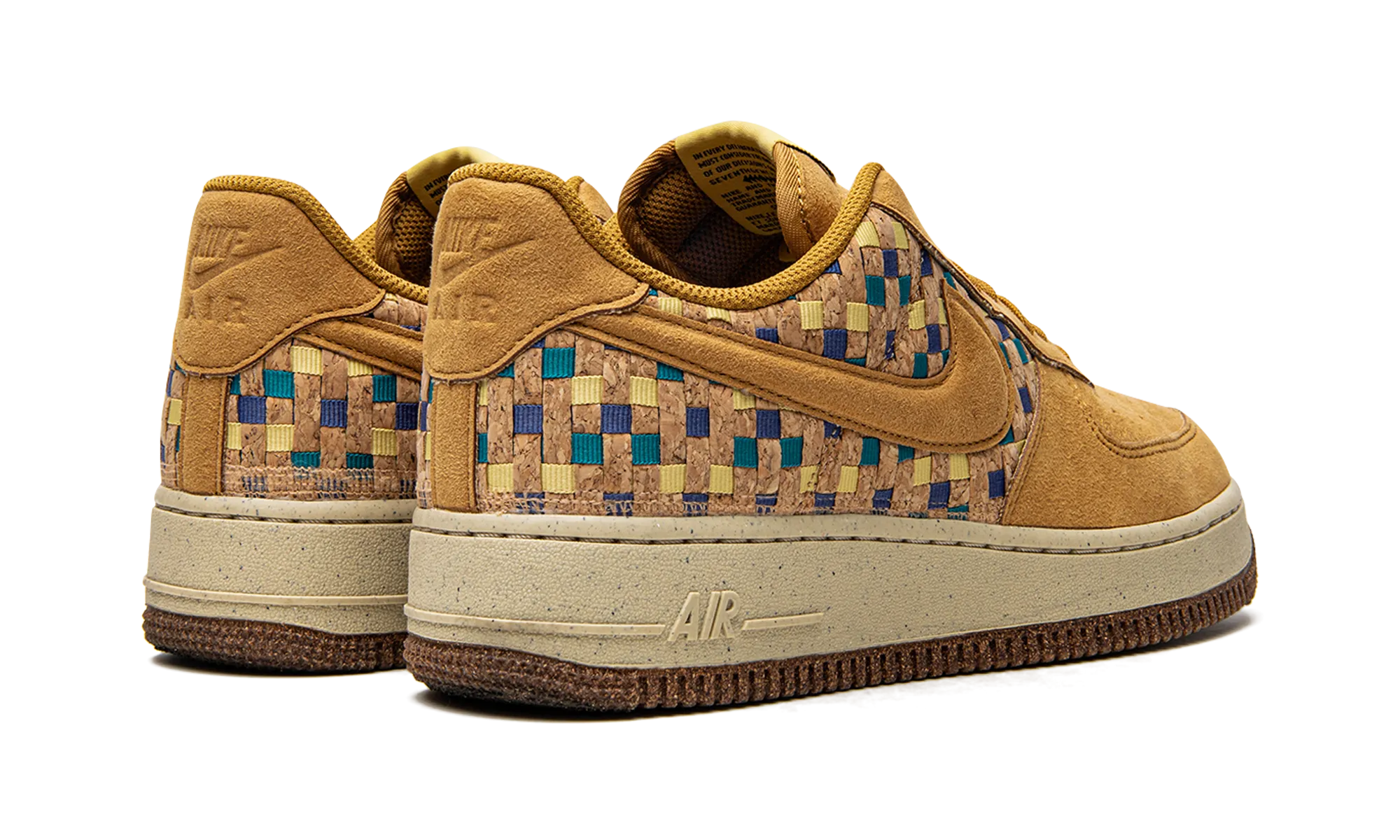 Air Force 1 Low N7 "Woven Cork" Outsole Grip All Rounder Fit