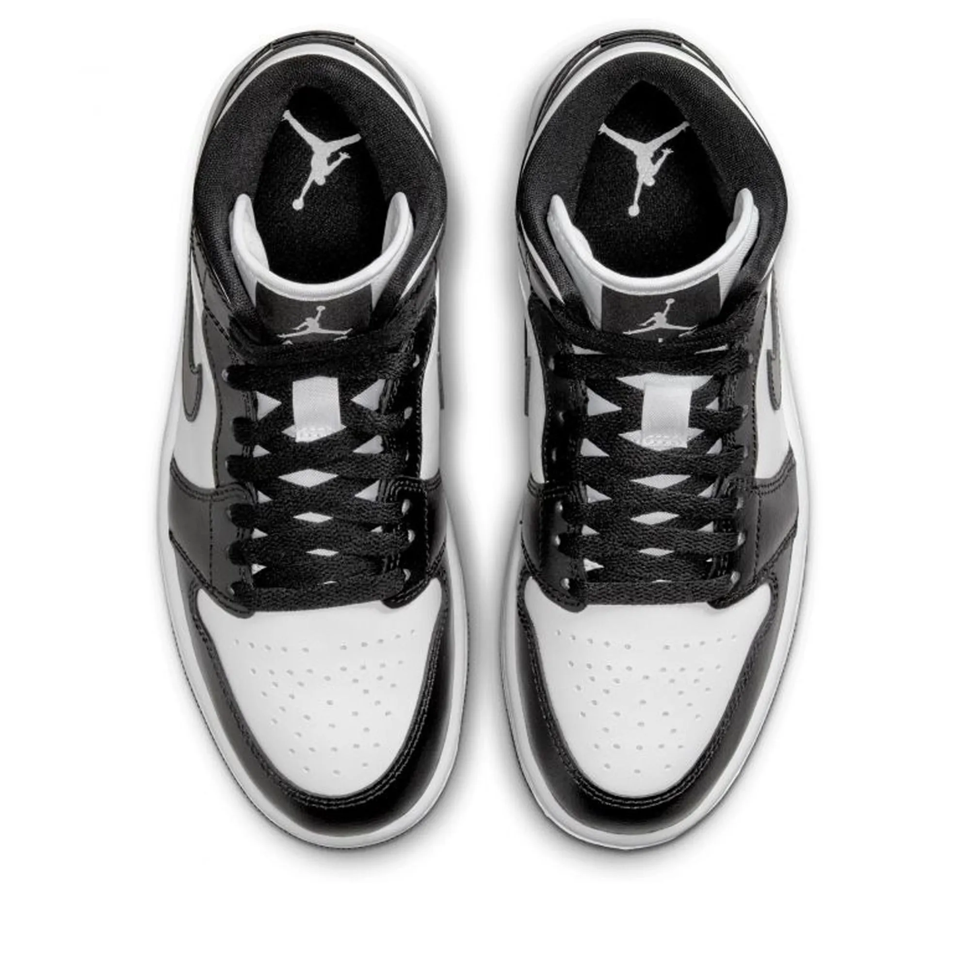 Road Performance Sleek Edge Women's Air Jordan 1 Mid - White/Black