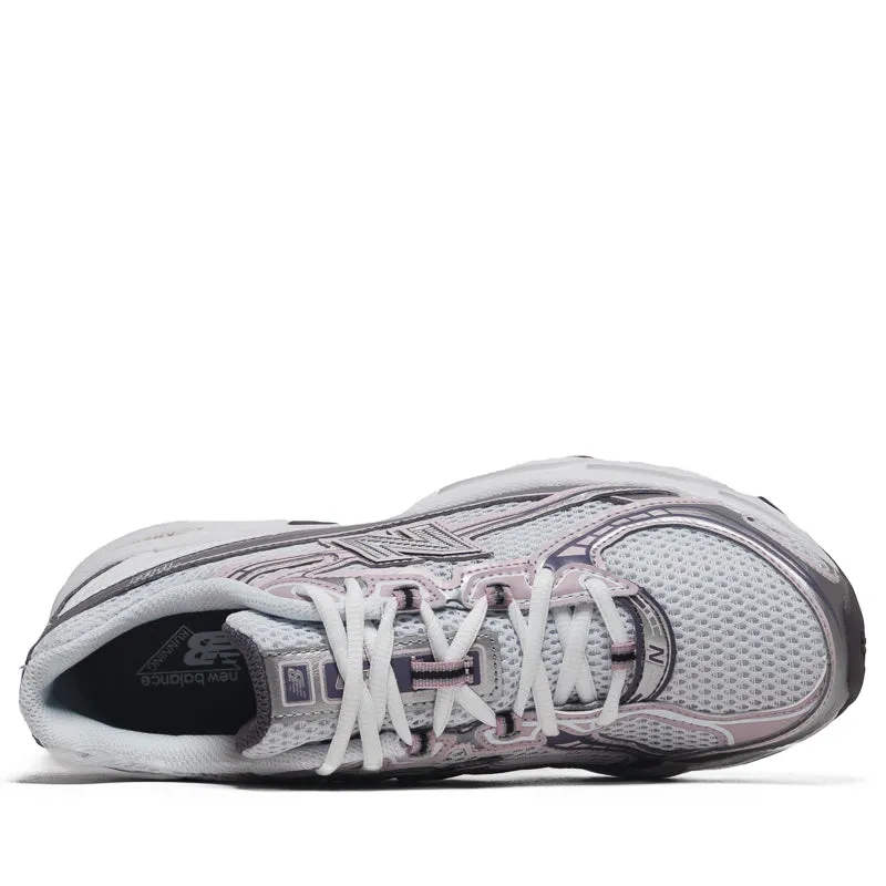 New Balance 740 - Ice Wine/White Streamlined materials