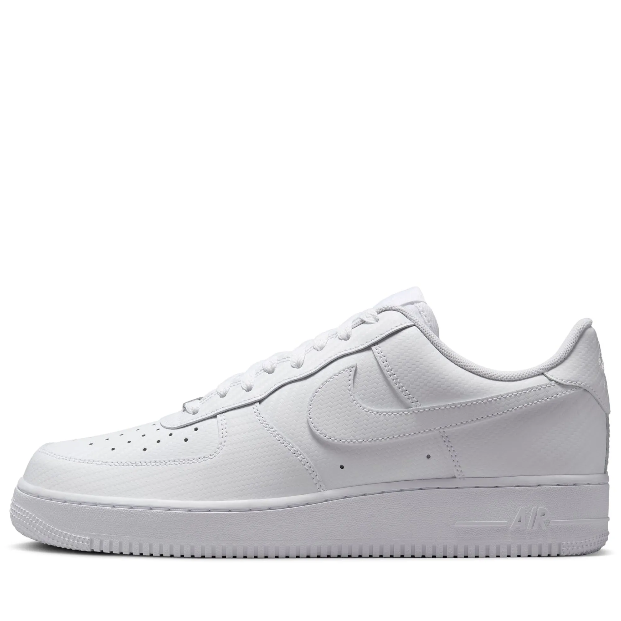 Dynamic Use Nike Air Force 1 '07 'Carbon Fiber' - White/White