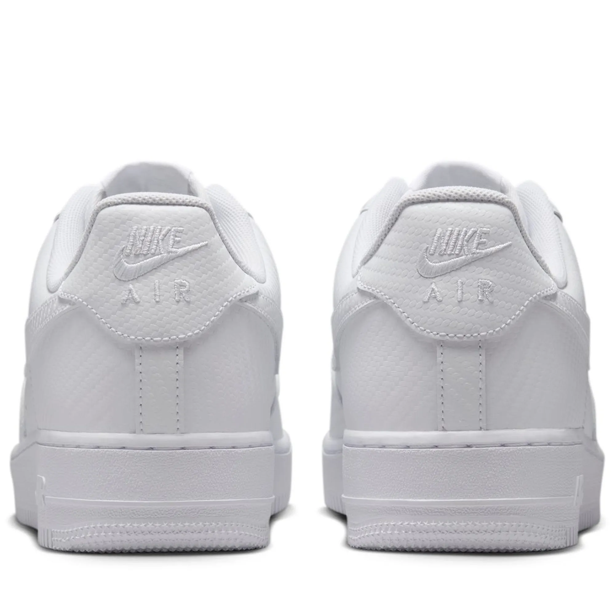 Nike Air Force 1 '07 'Carbon Fiber' - White/White Neutral Walk