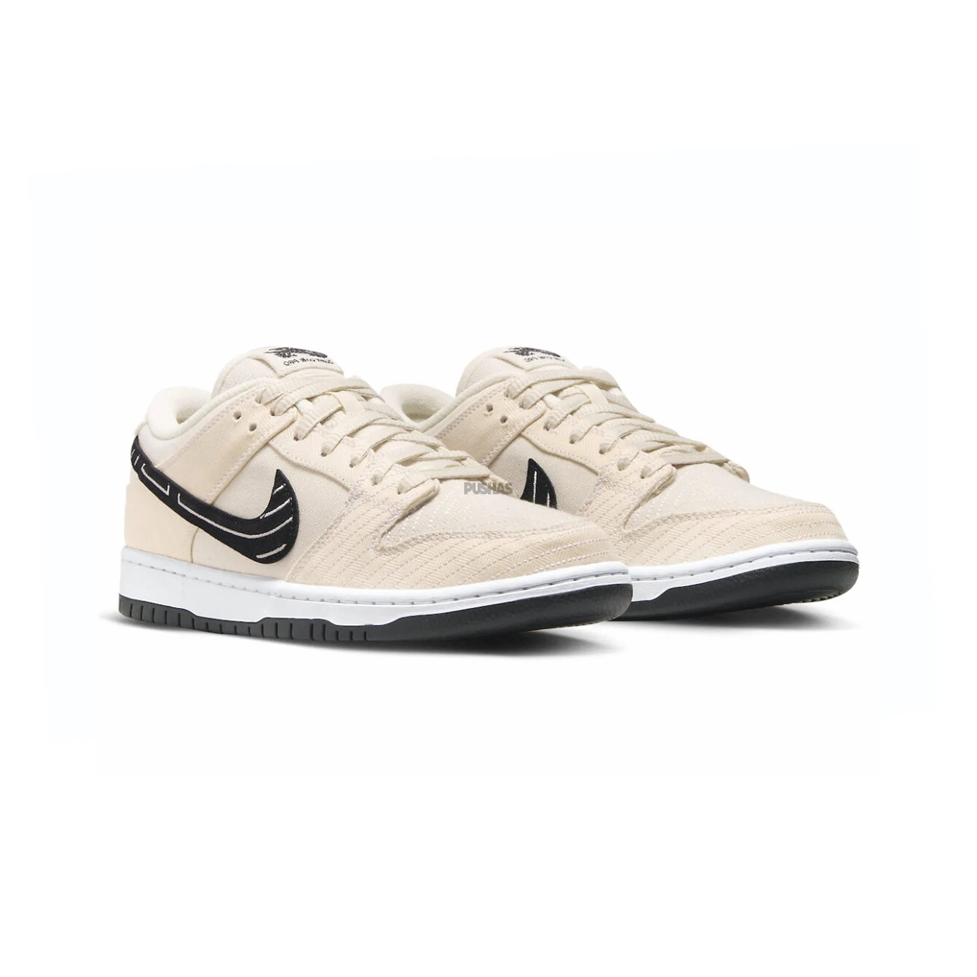 Nike SB Dunk Low 'Albino & Preto' (2023) Stability Multi Layer Cushioning