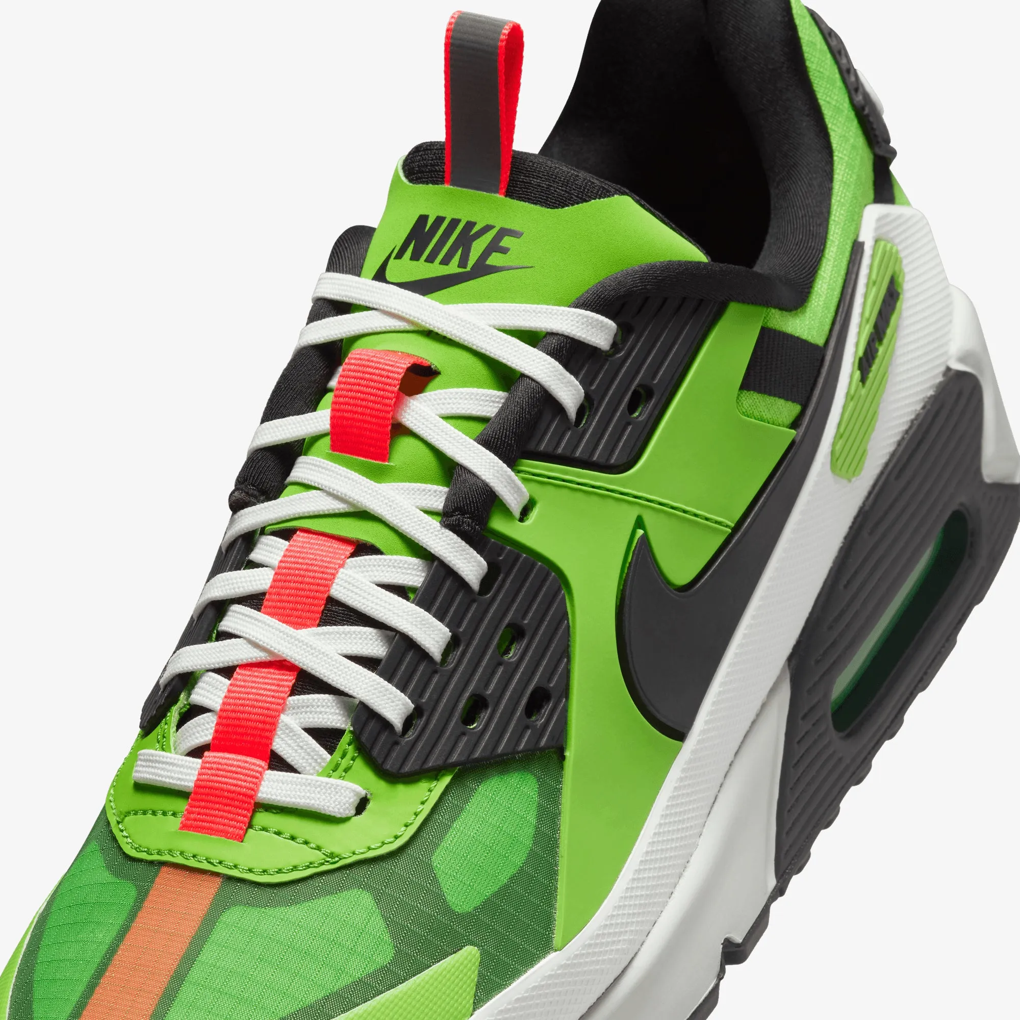 Shock Dispersing Structured Feel NIKE | AIR MAX 90 DRIFT { ACTION GREEN/BLACK-SUMMIT WHIT
