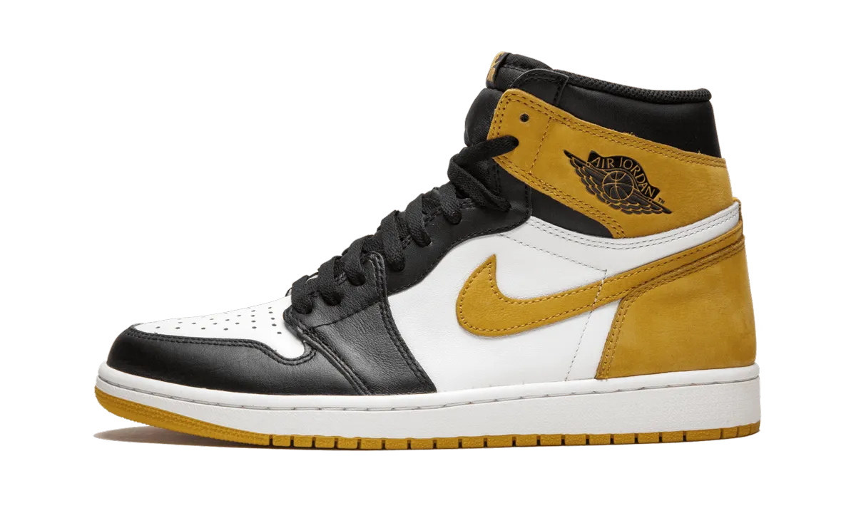 Air Jordan 1 Retro High OG "Yellow Ochre" Thermoplastic Bonding Woven Upper