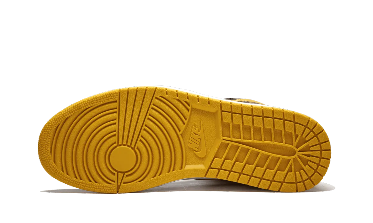 Heel Counter Structure Air Jordan 1 Retro High OG "Yellow Ochre"