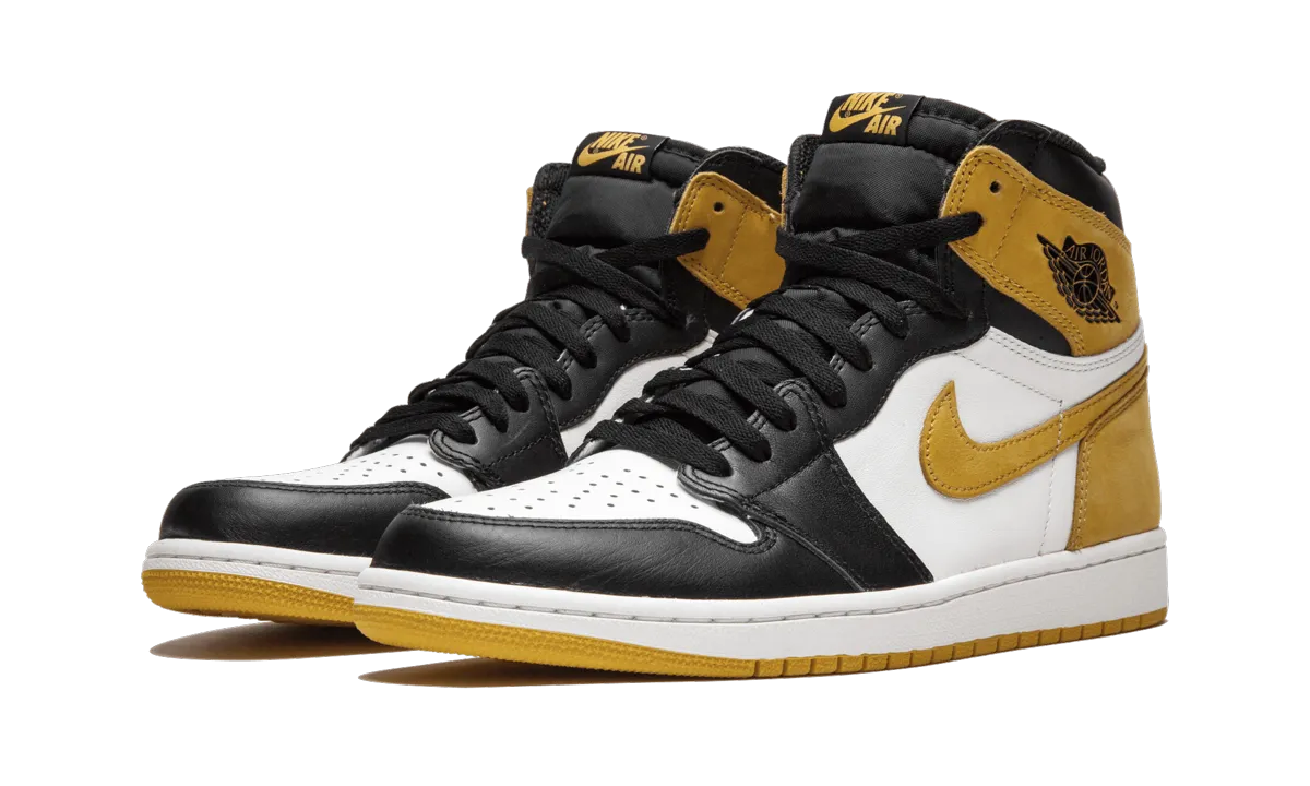 Urban Wear Ultra-soft performance Air Jordan 1 Retro High OG "Yellow Ochre"