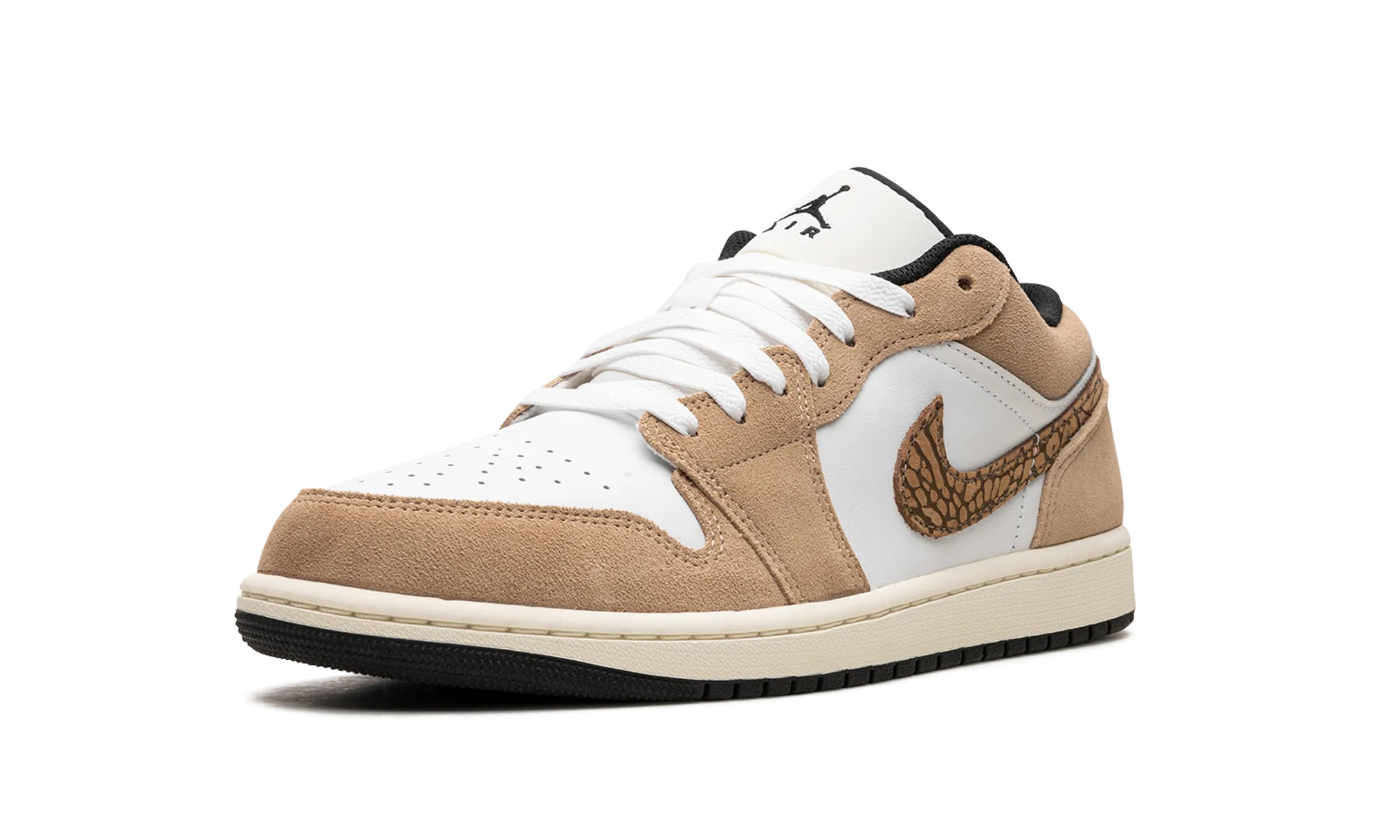 Eco Friendly Dyeing Ultra Lightweight Frame Air Jordan 1 Low SE "Brown Elephant"