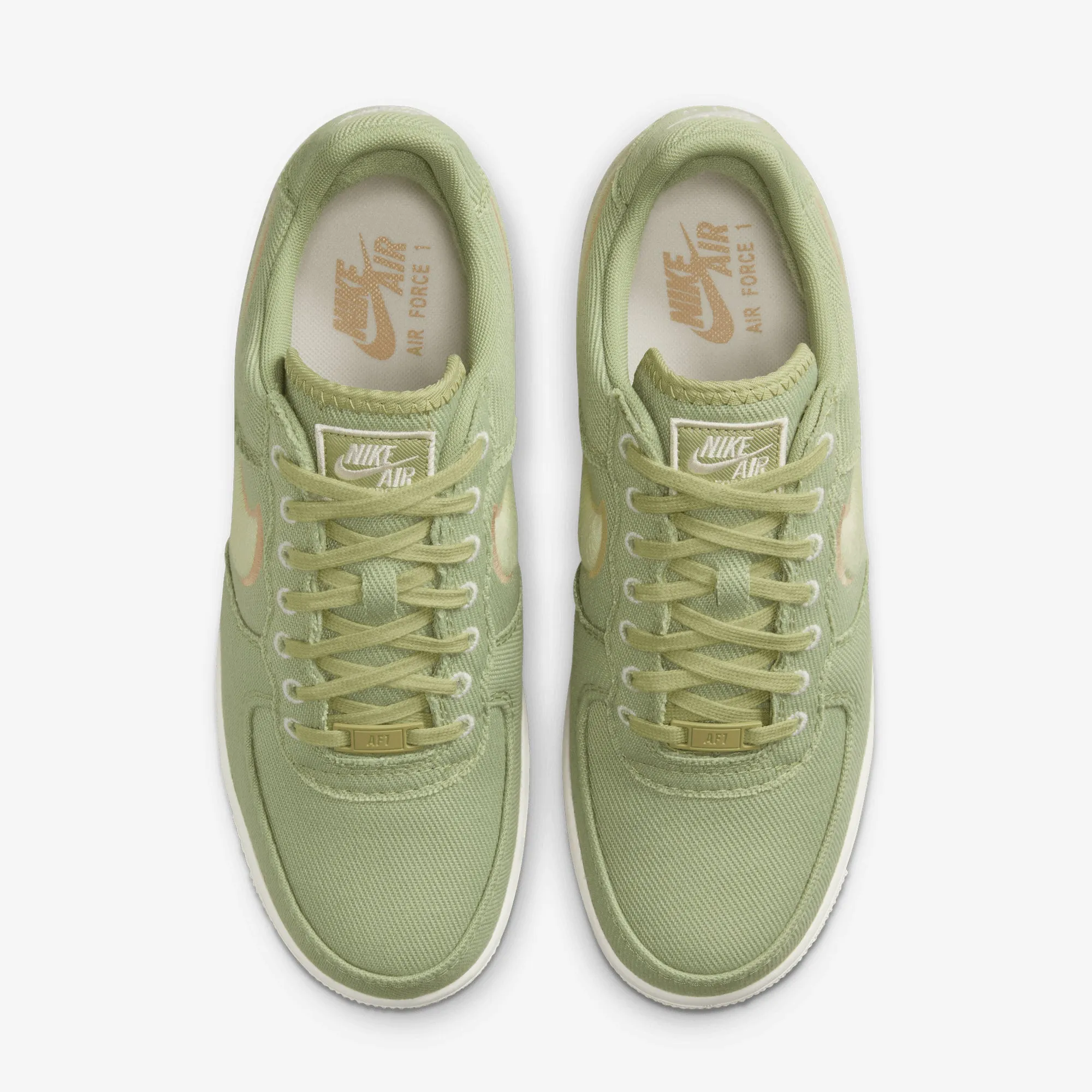 Everyday Classic NIKE | AIR FORCE 1 LOW CANVAS { DUSTY OLIVE/OLIVE AURA-HEMP-PHANTOM