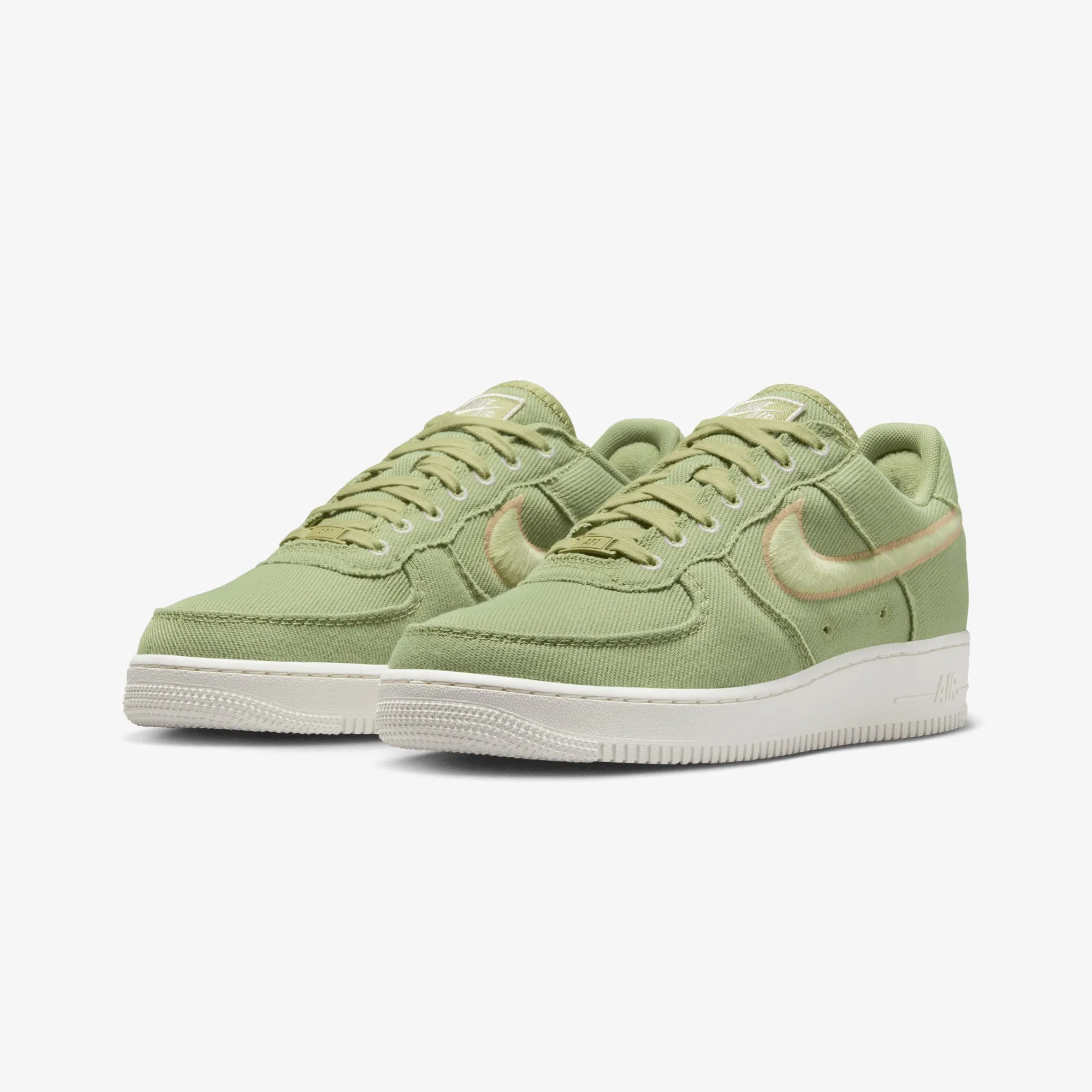 Sneaker Innovation NIKE | AIR FORCE 1 LOW CANVAS { DUSTY OLIVE/OLIVE AURA-HEMP-PHANTOM
